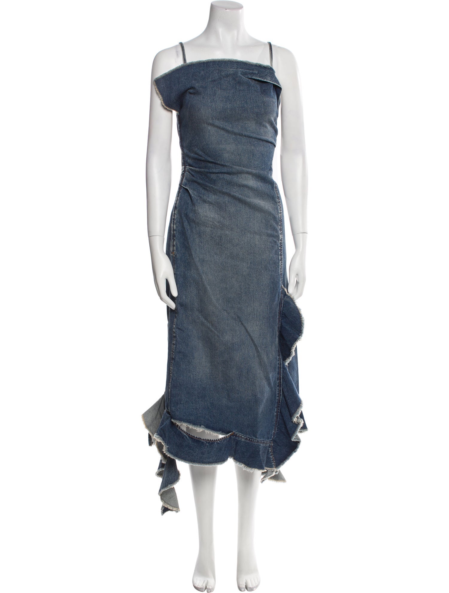 Acne Studios Square Neckline Long Dress w/ Tags