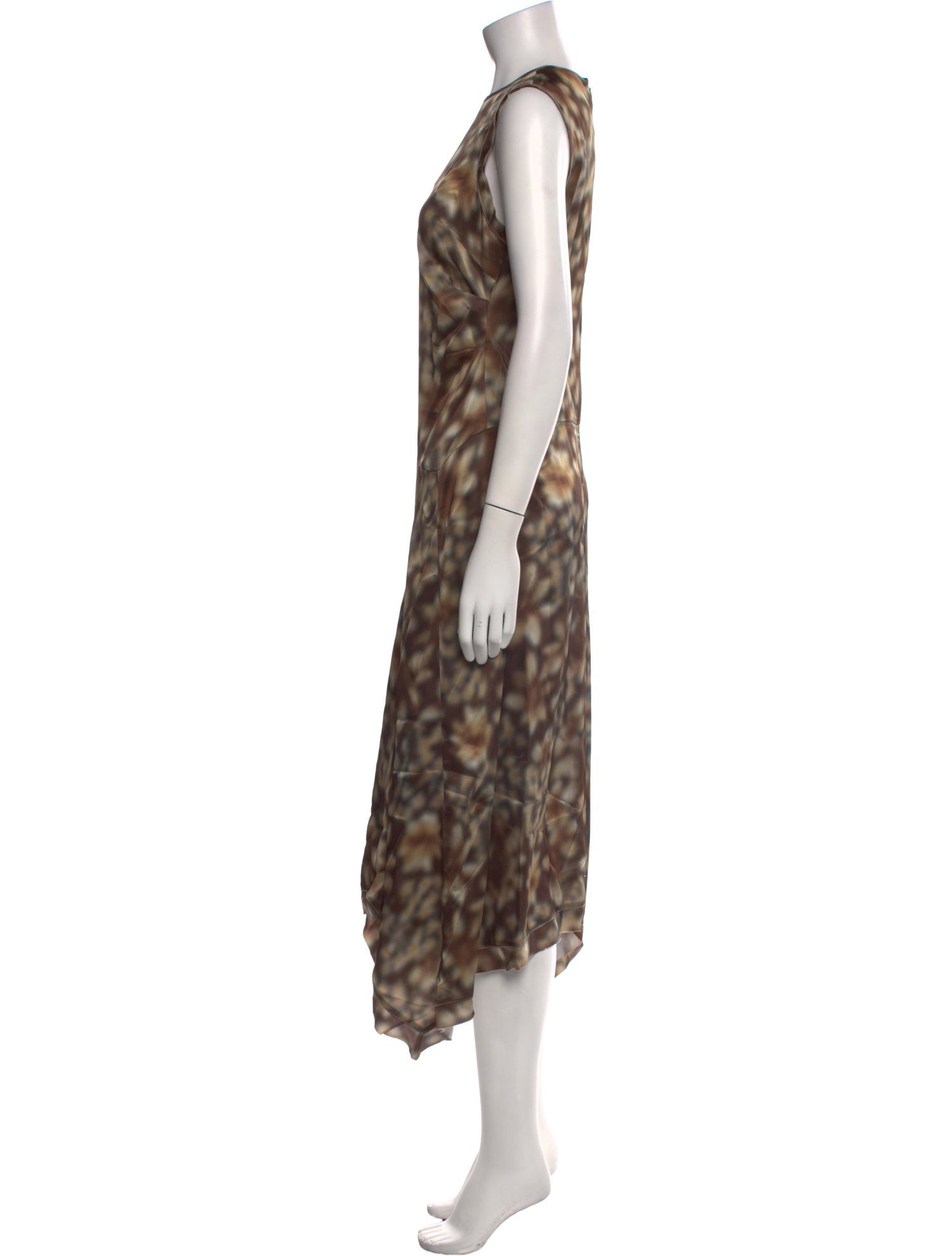 Acne Studios Printed Midi Length Dress w/ Tags