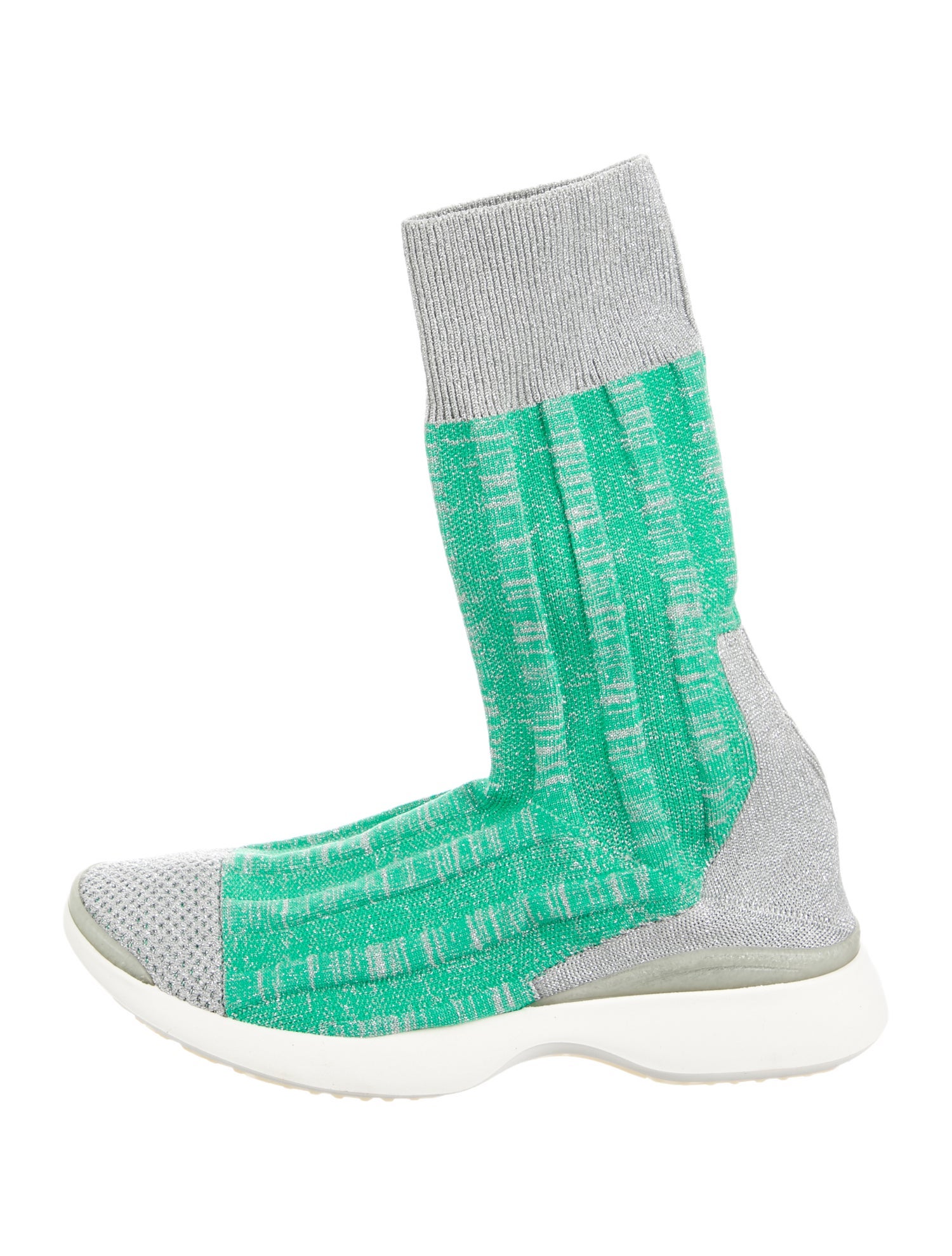 Acne Studios Raffia Sock Sneakers