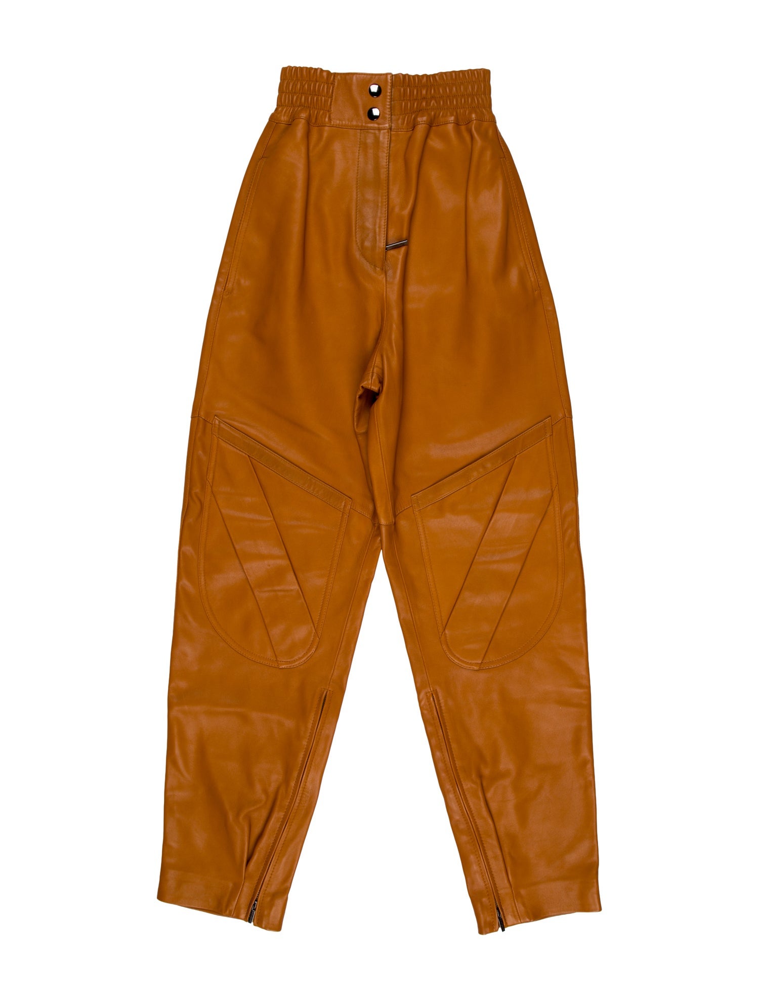 Acne Studios Leather Straight Leg Pants