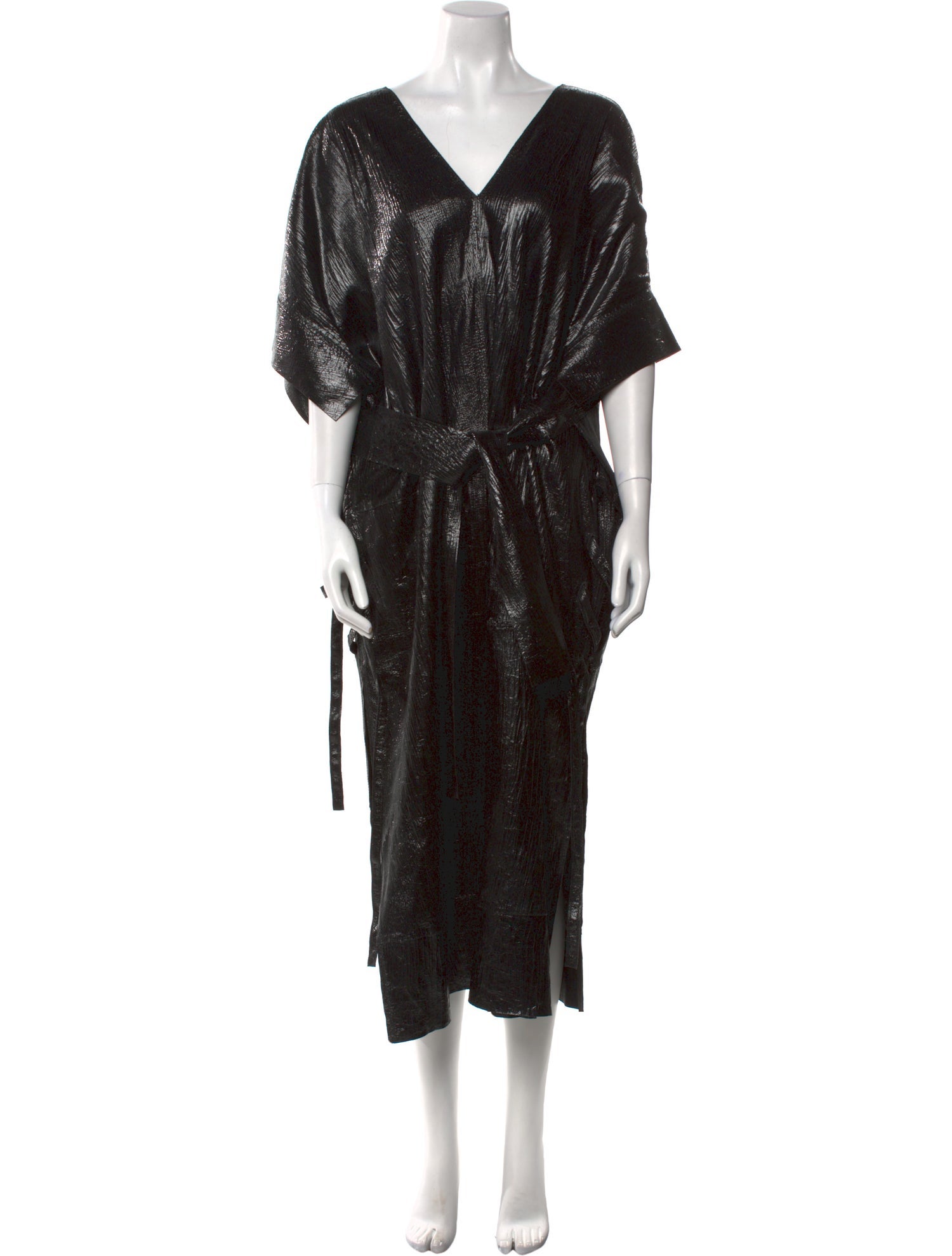 Acne Studios Leather Long Dress