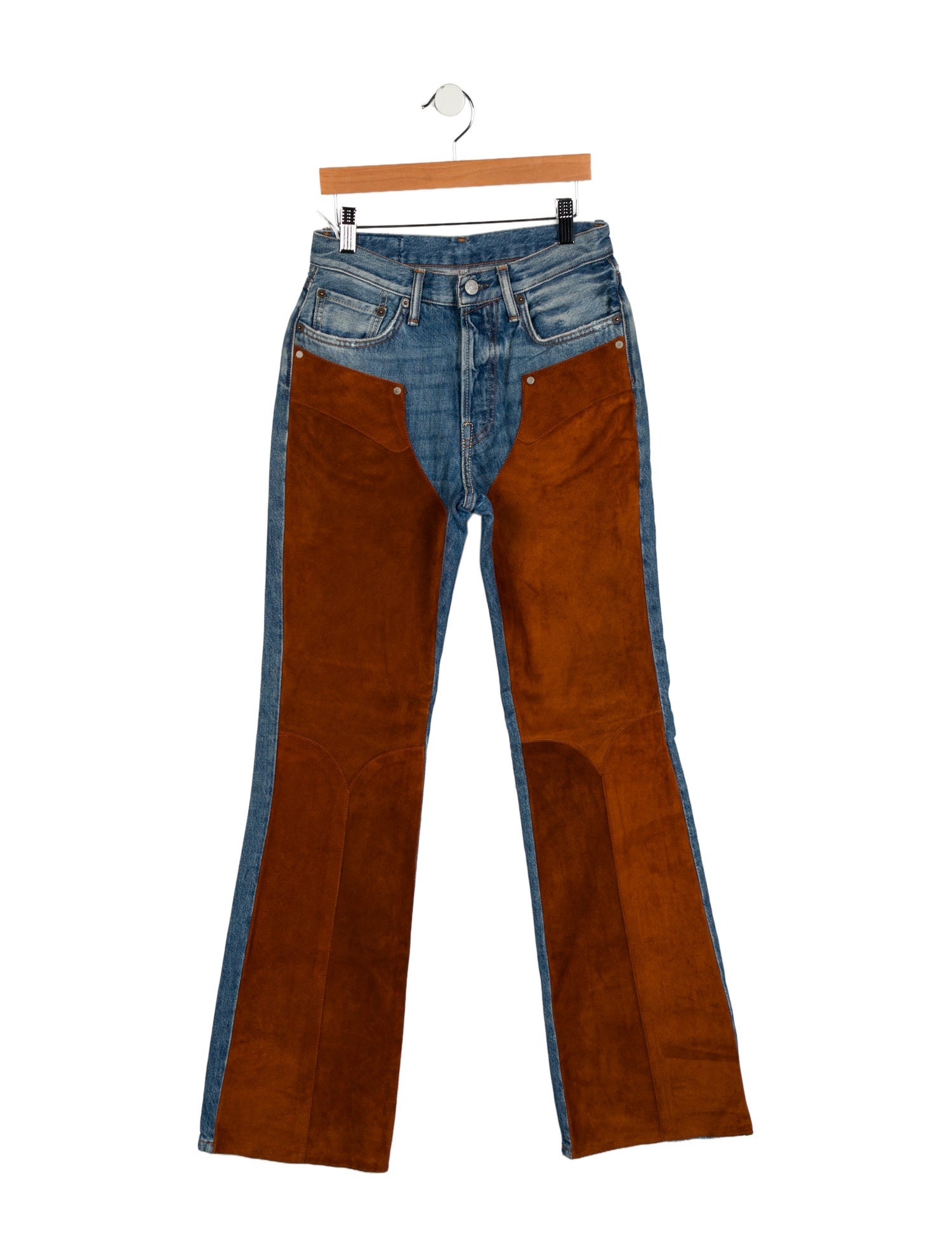 Acne Studios Mid-Rise Wide Leg Jeans