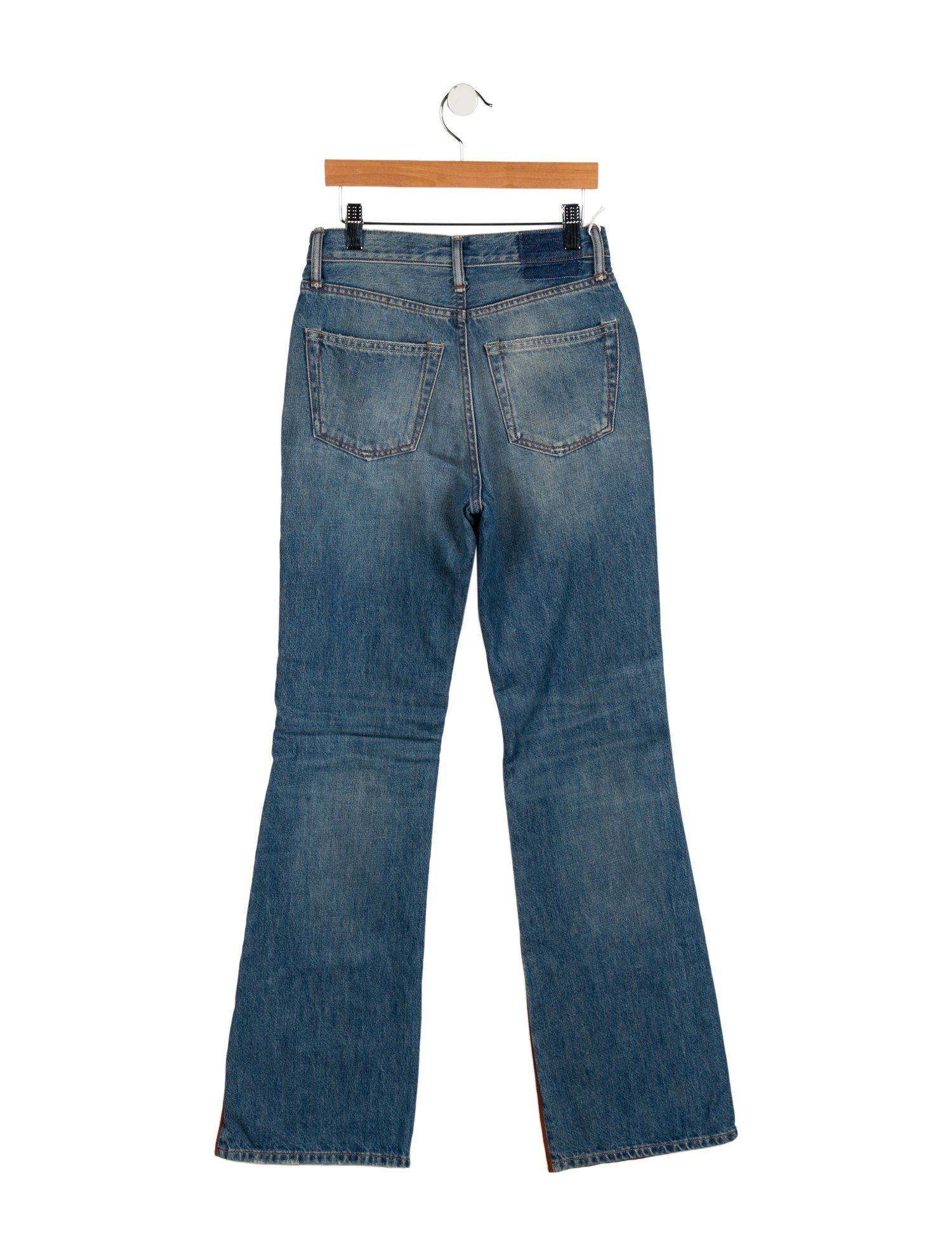 Acne Studios Mid-Rise Wide Leg Jeans
