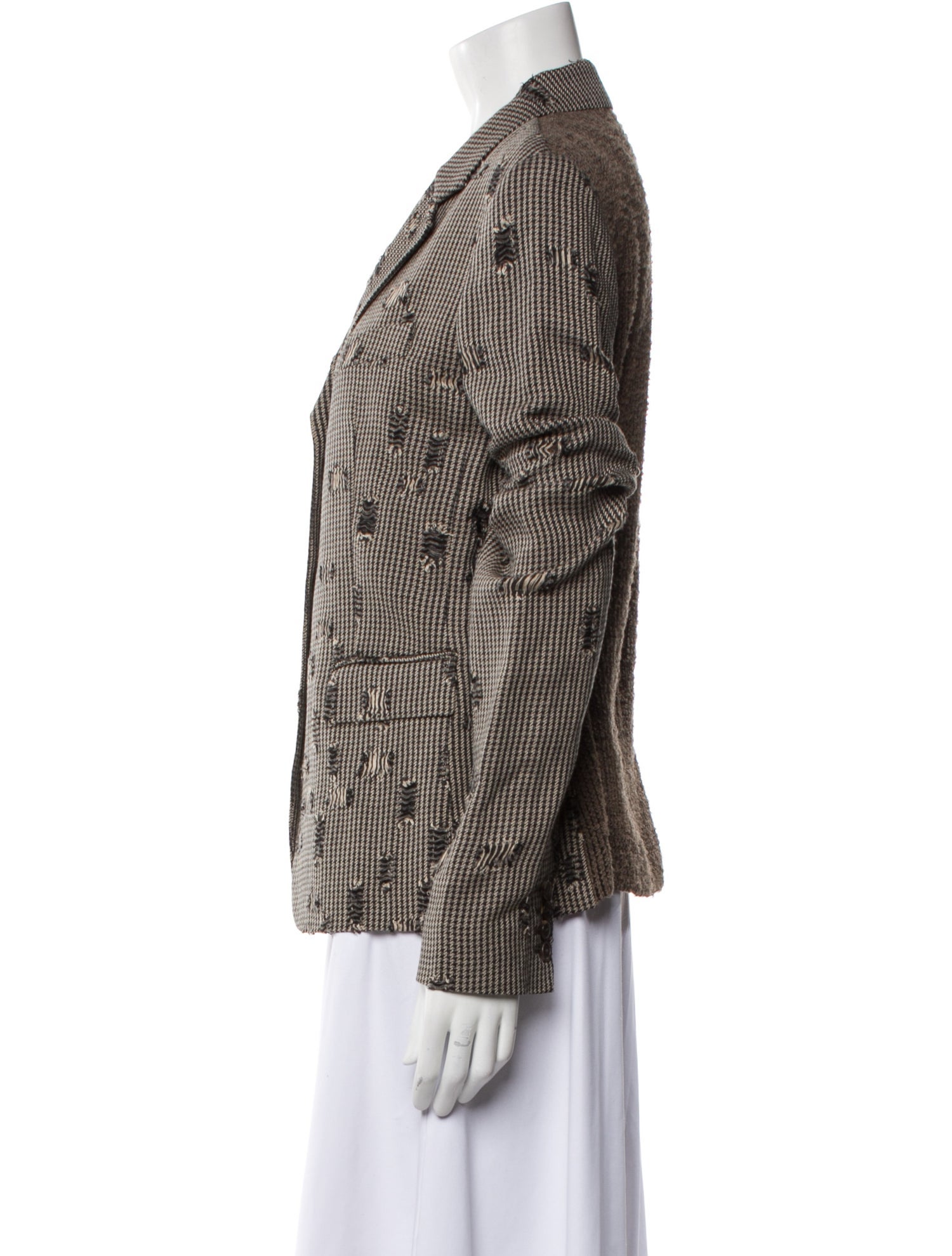 Acne Studios Houndstooth Print Blazer