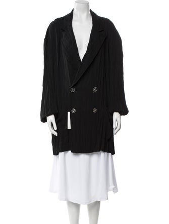 Acne Studios Striped Peacoat