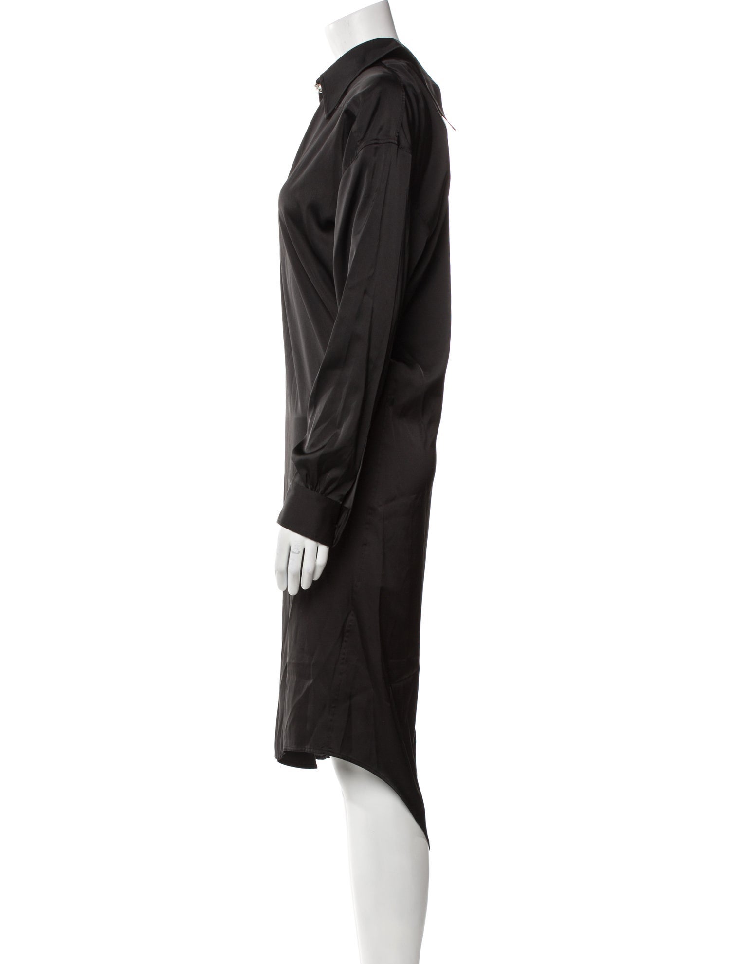 Acne Studios One-Shoulder Midi Length Dress