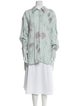 Acne Studios Linen Plaid Print Tunic