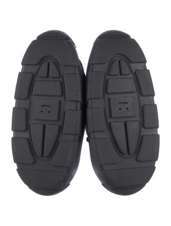 Acne Studios Canvas Colorblock Pattern Boots