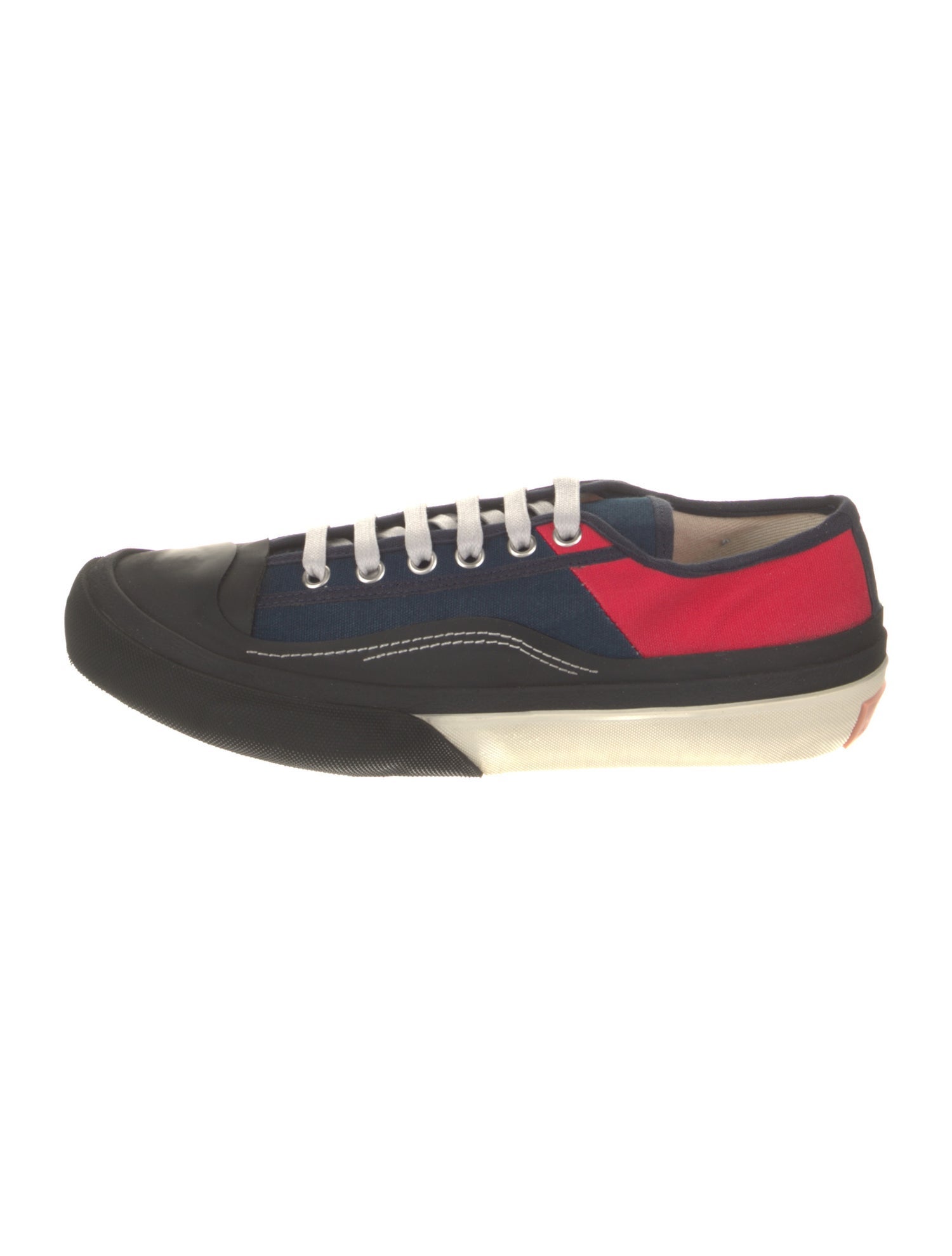 Acne Studios Colorblock Pattern Sneakers