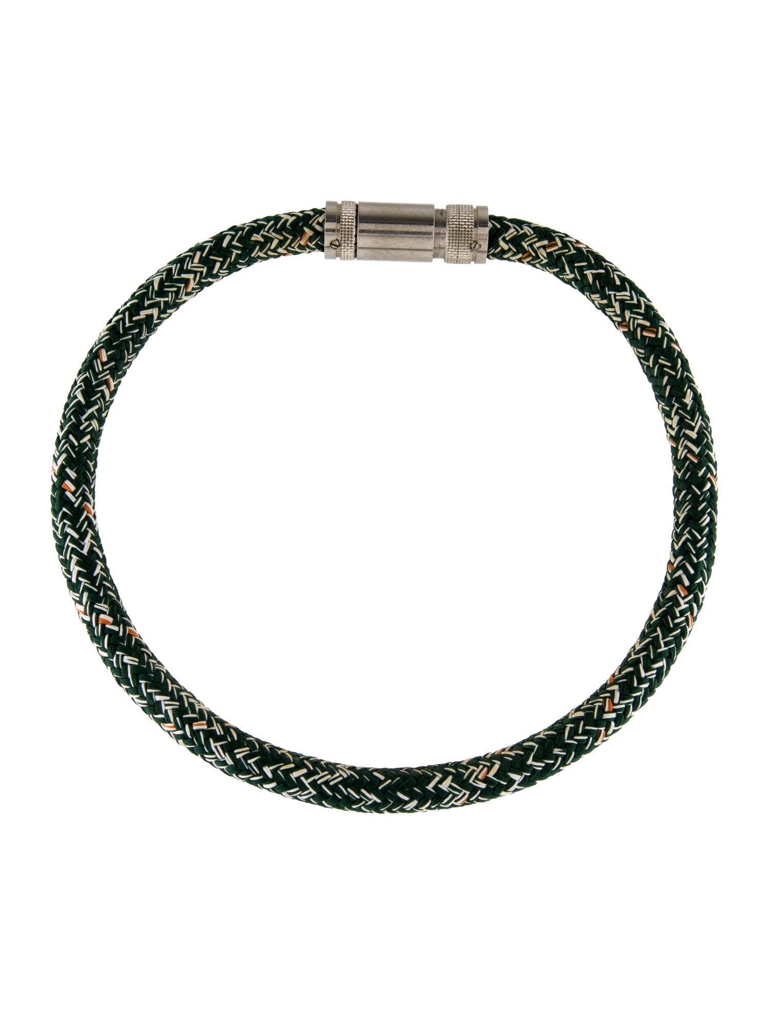 Acne Studios Jack Braided Cord Collar Necklace