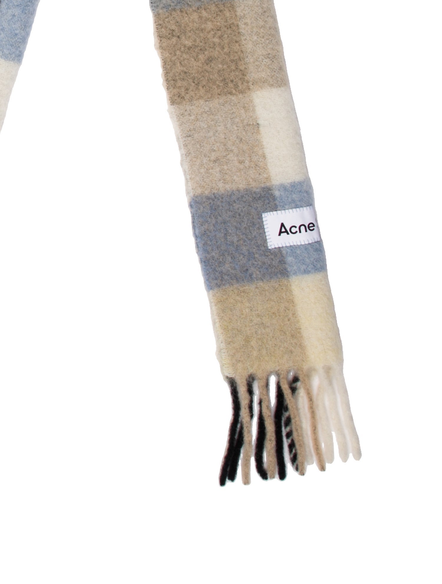 Acne Studios Alpaca Striped Scarf