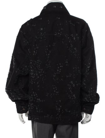 Acne Studios Printed Denim Jacket