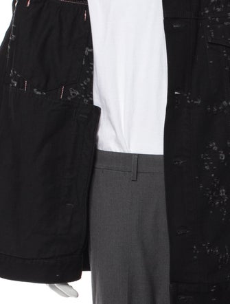 Acne Studios Printed Denim Jacket