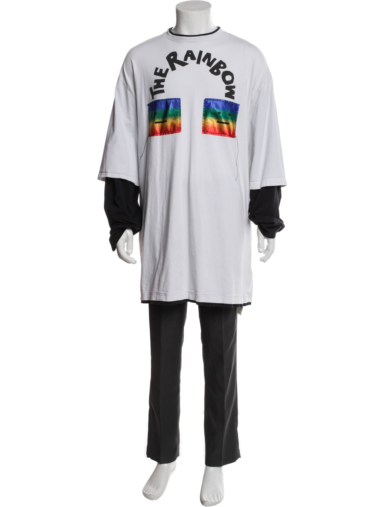 Acne Studios Graphic Print Crew Neck T-Shirt