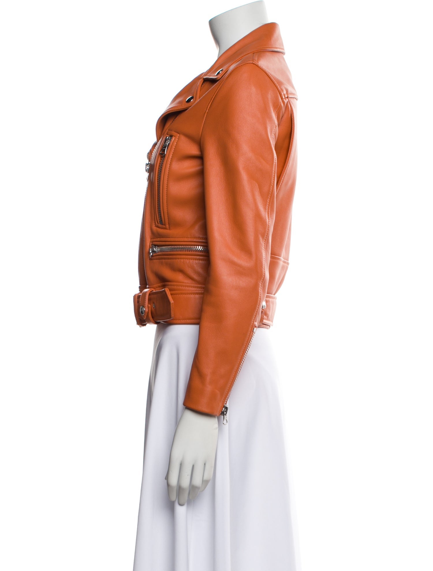 Acne Studios Leather Biker Jacket