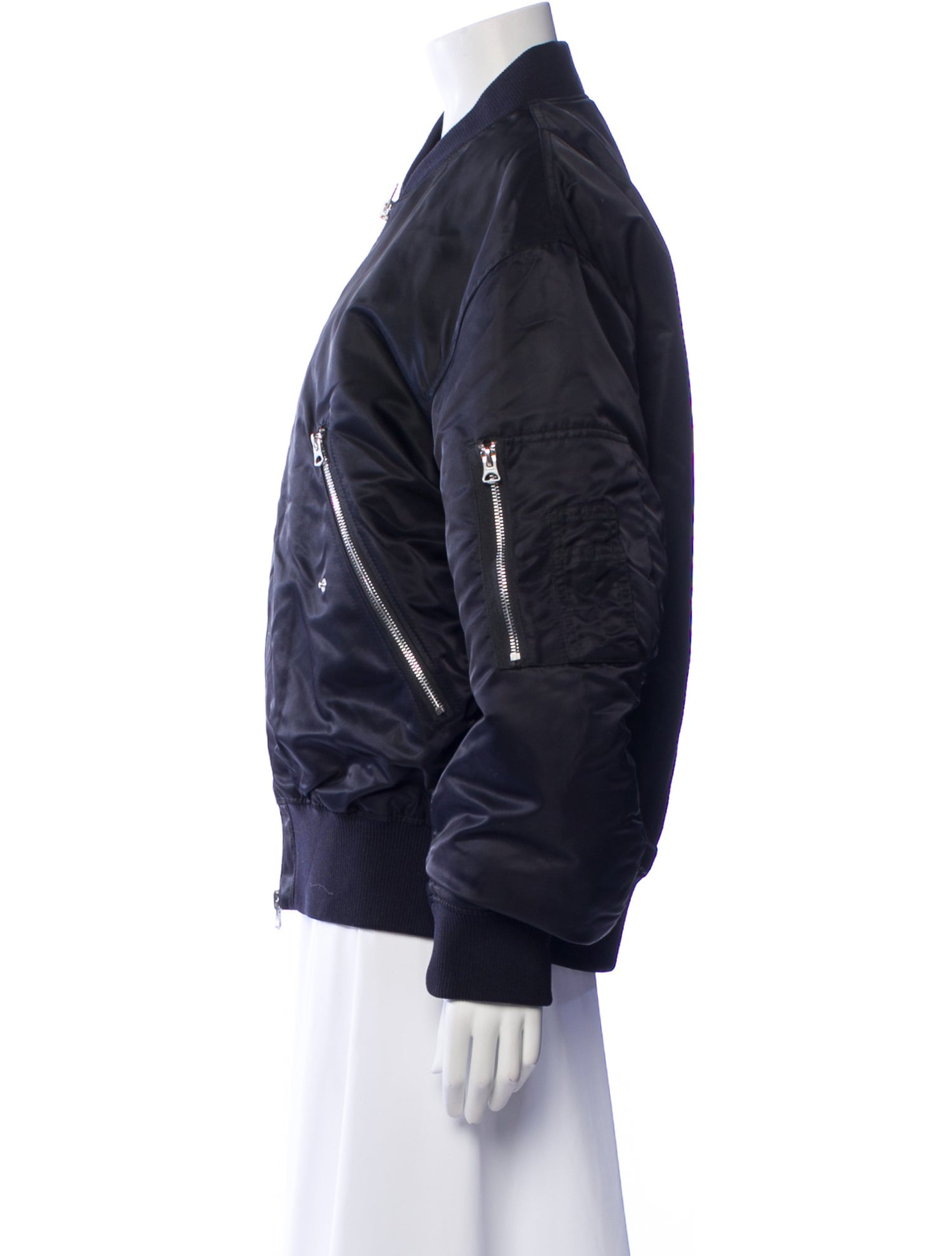 Nylon Bomber Jacket