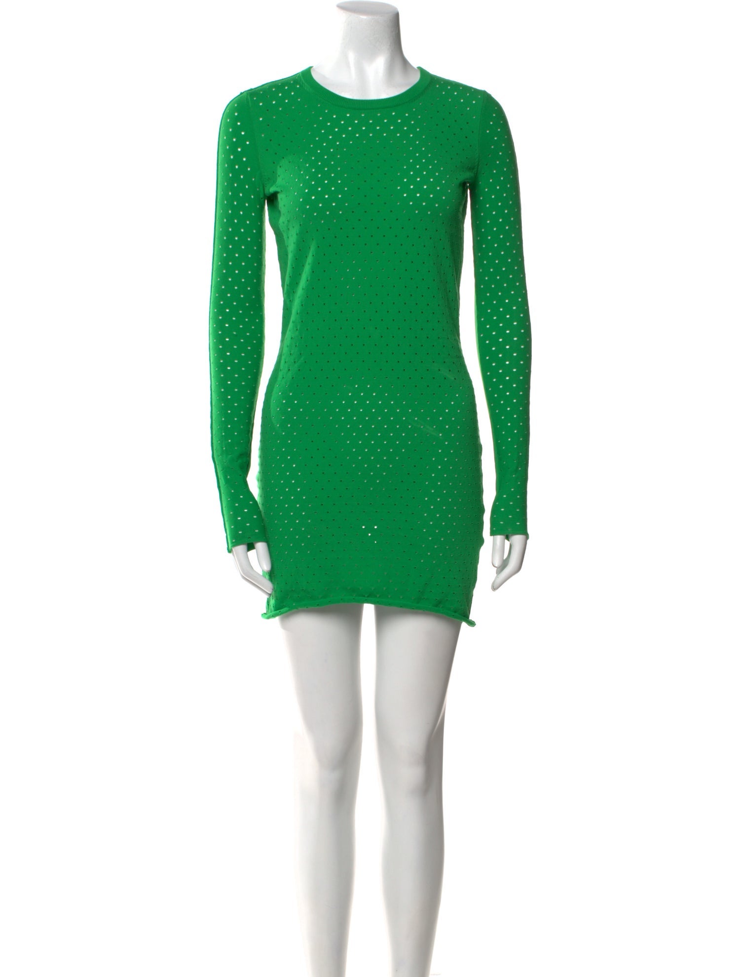 Acne Studios Crew Neck Mini Dress