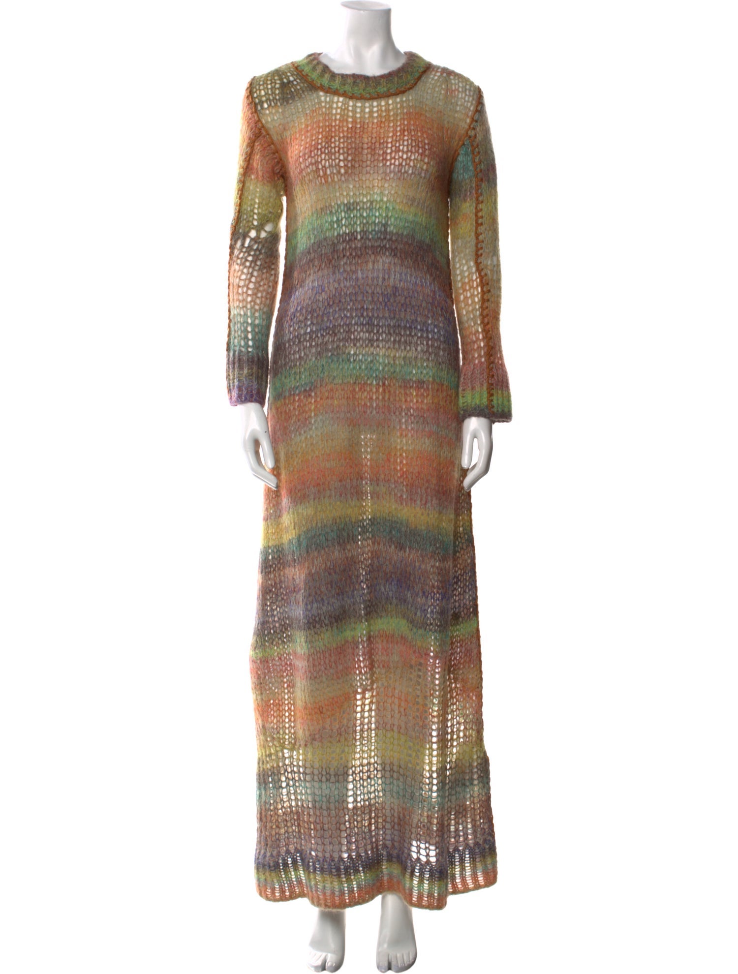 Acne Studios Printed Long Dress