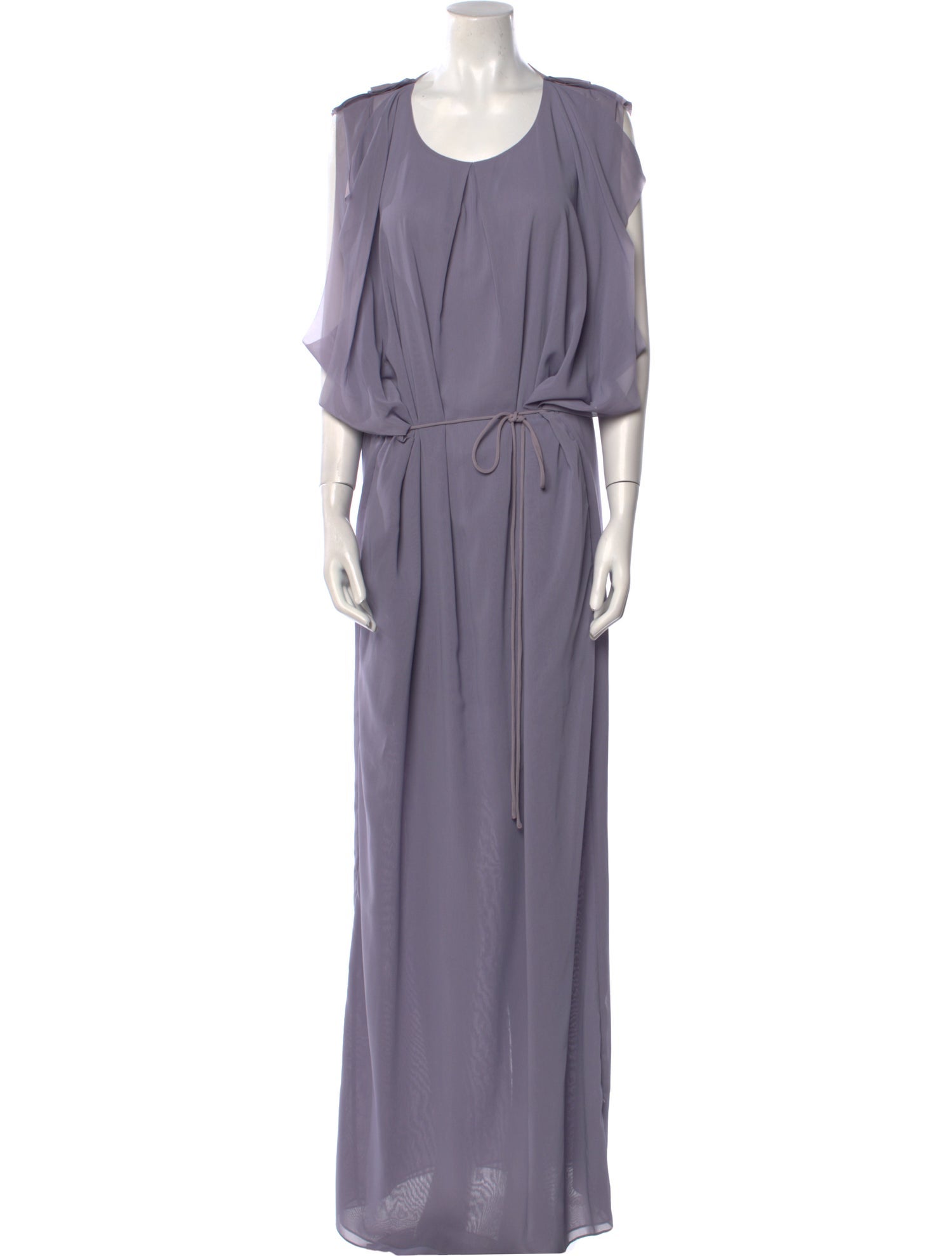 Acne Studios Scoop Neck Long Dress