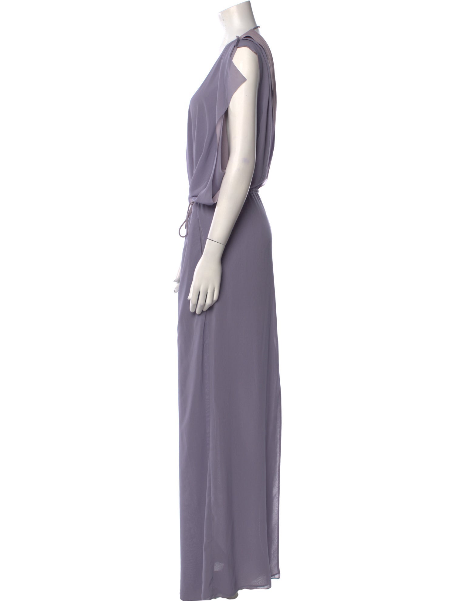 Acne Studios Scoop Neck Long Dress