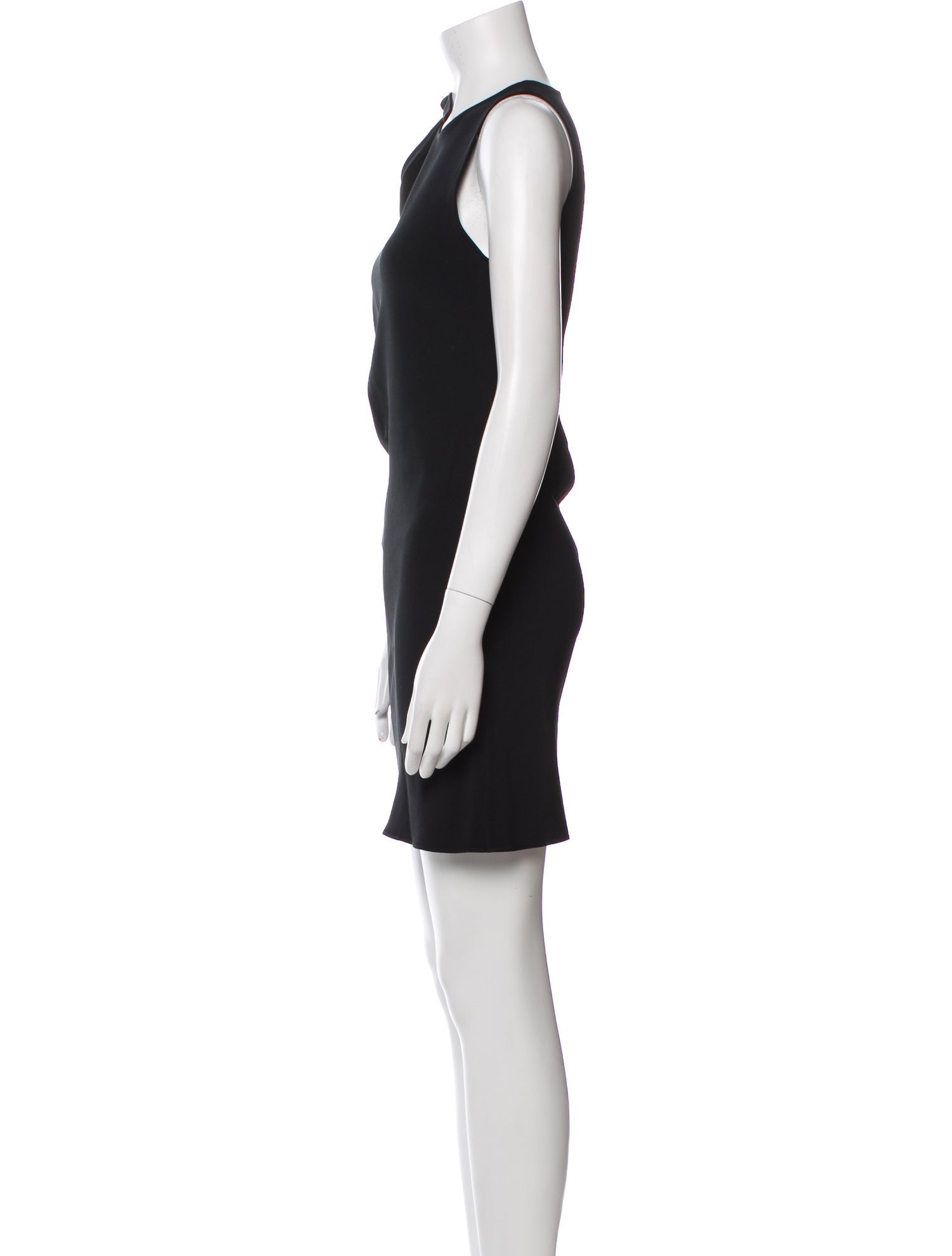 Acne Studios Mock Neck Mini Dress