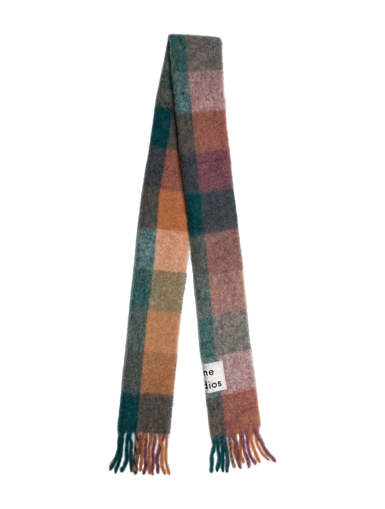Acne Studios Alpaca Striped Scarf