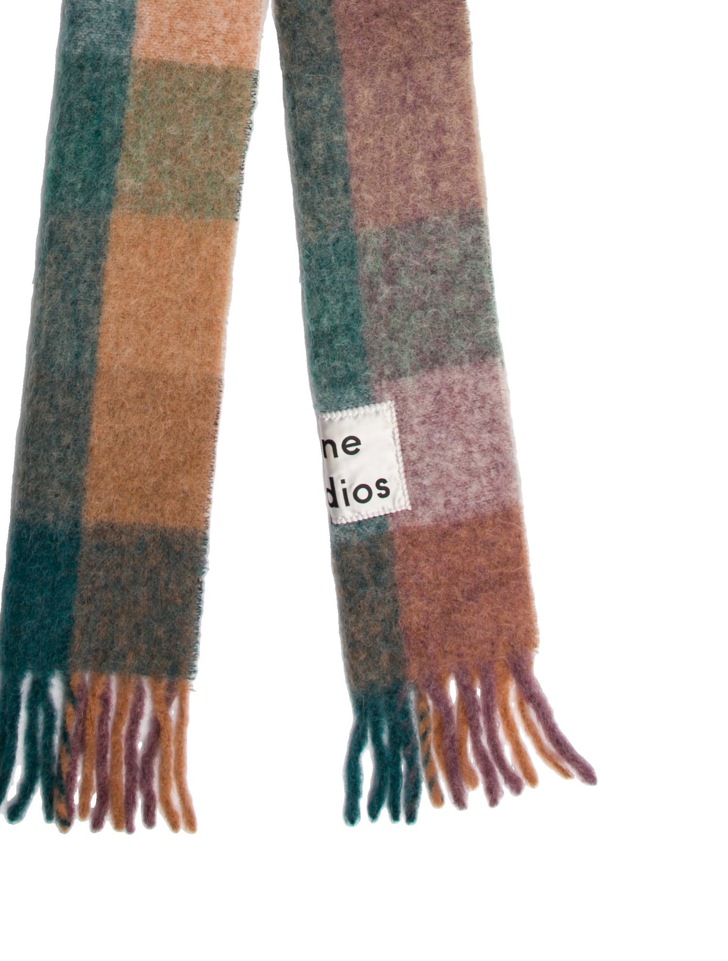 Acne Studios Alpaca Striped Scarf