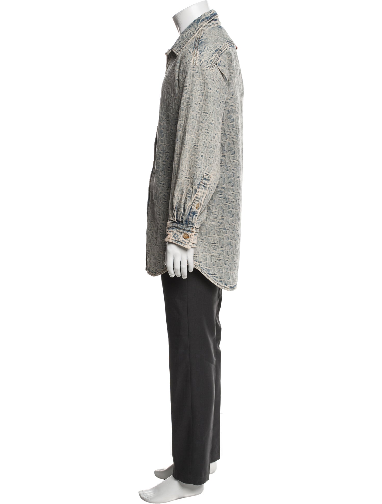 Acne Studios Long Sleeve Denim Shirt