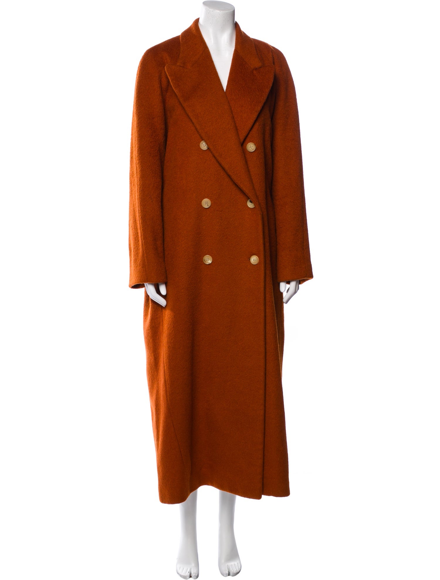 Acne Studios Mohair Peacoat