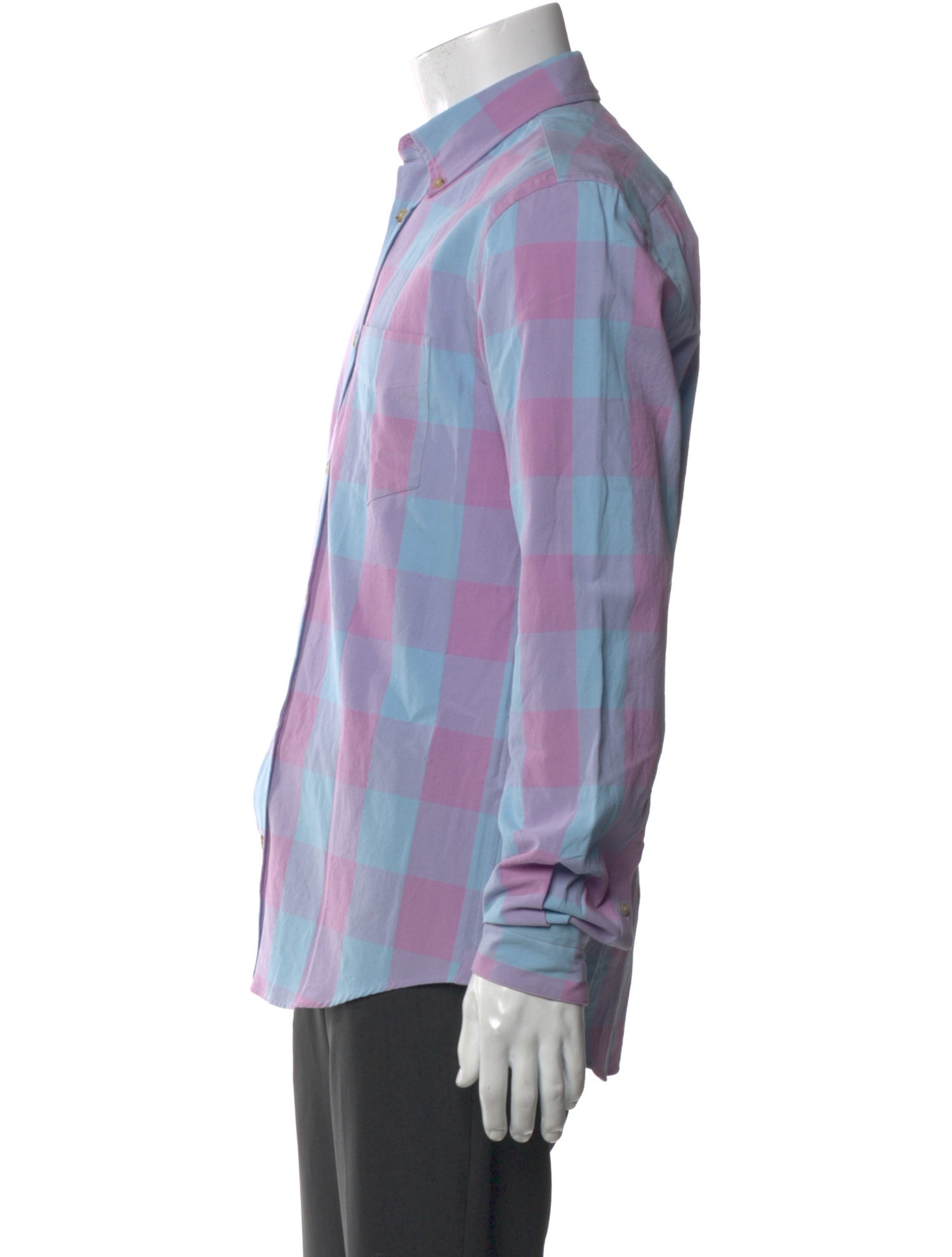 Acne Studios Plaid Print Long Sleeve Shirt w/ Tags