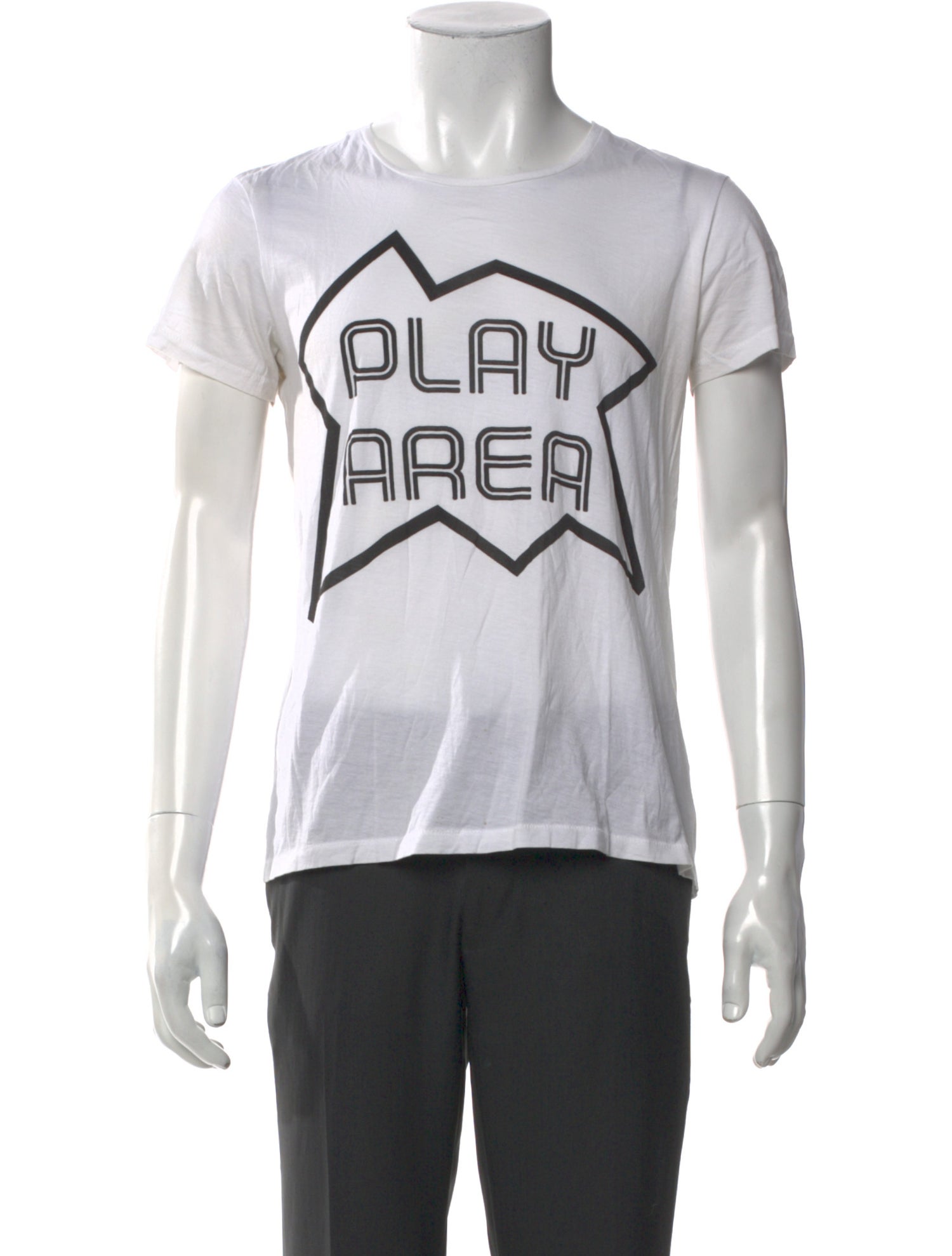 Acne Studios Graphic Print Crew Neck T-Shirt