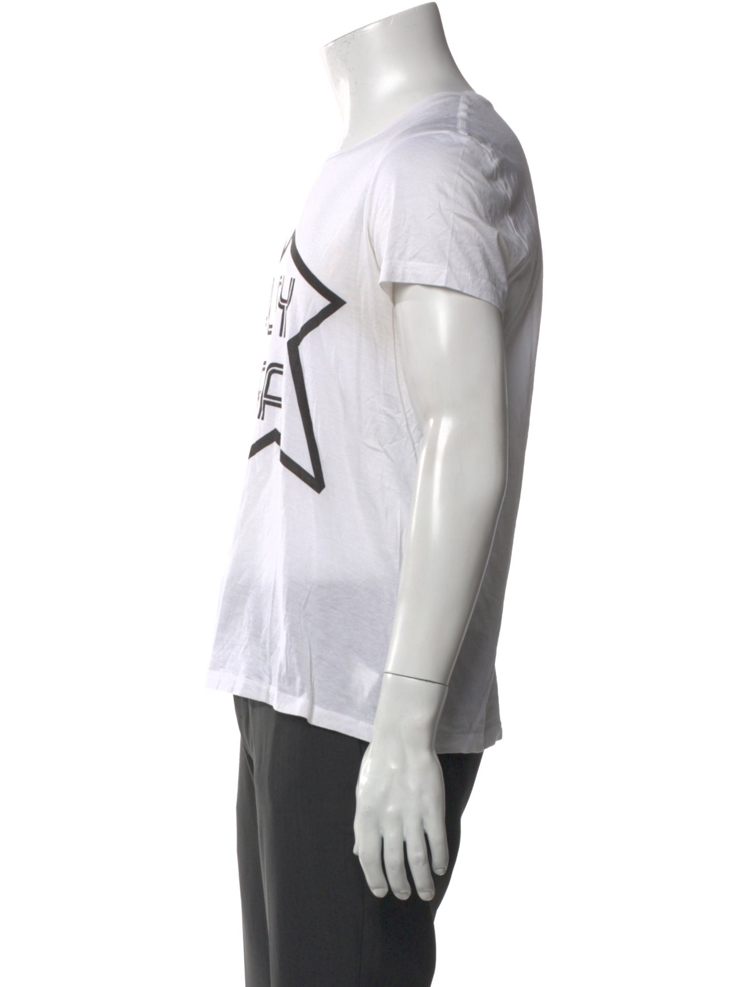 Acne Studios Graphic Print Crew Neck T-Shirt