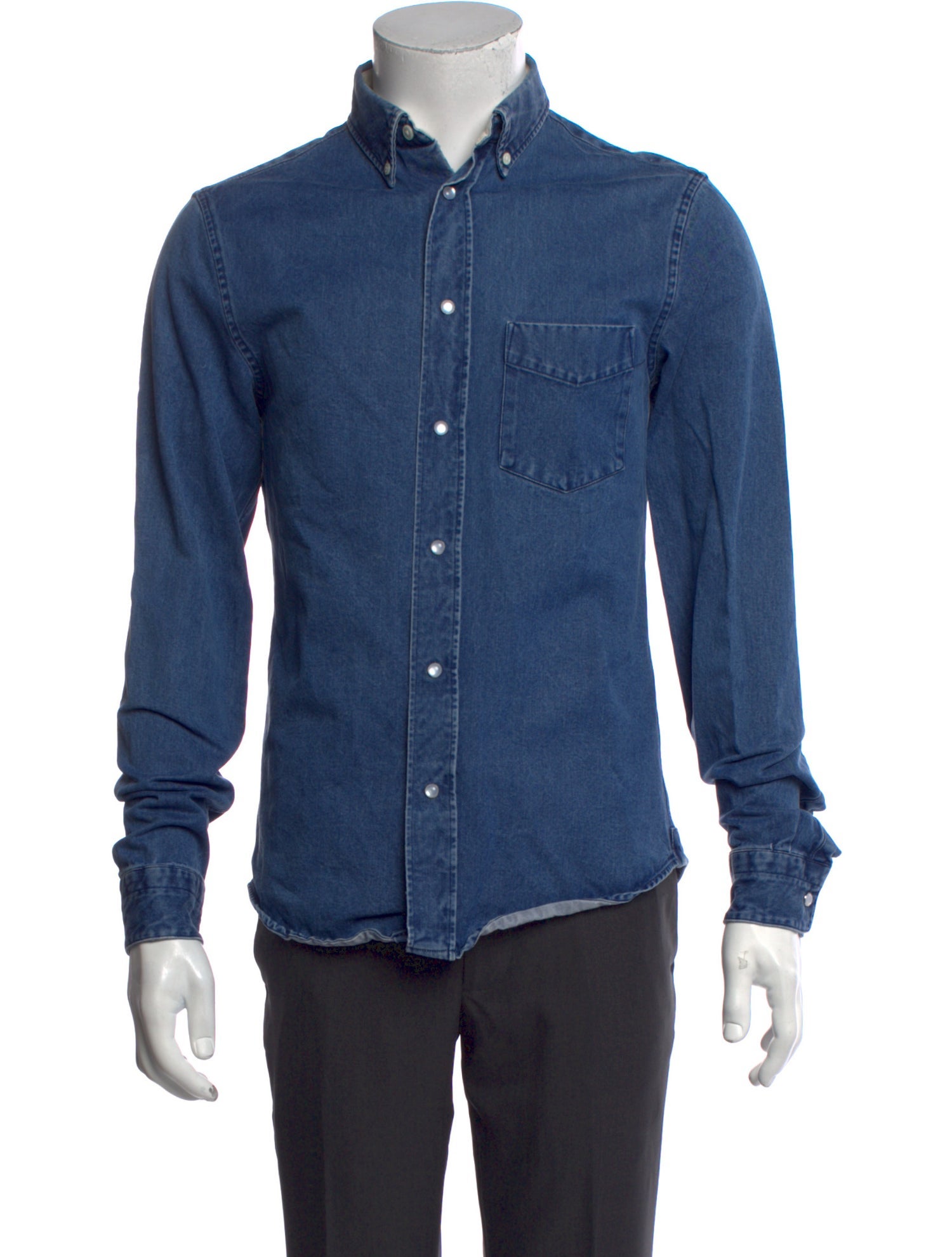 Acne Studios Long Sleeve Denim Shirt