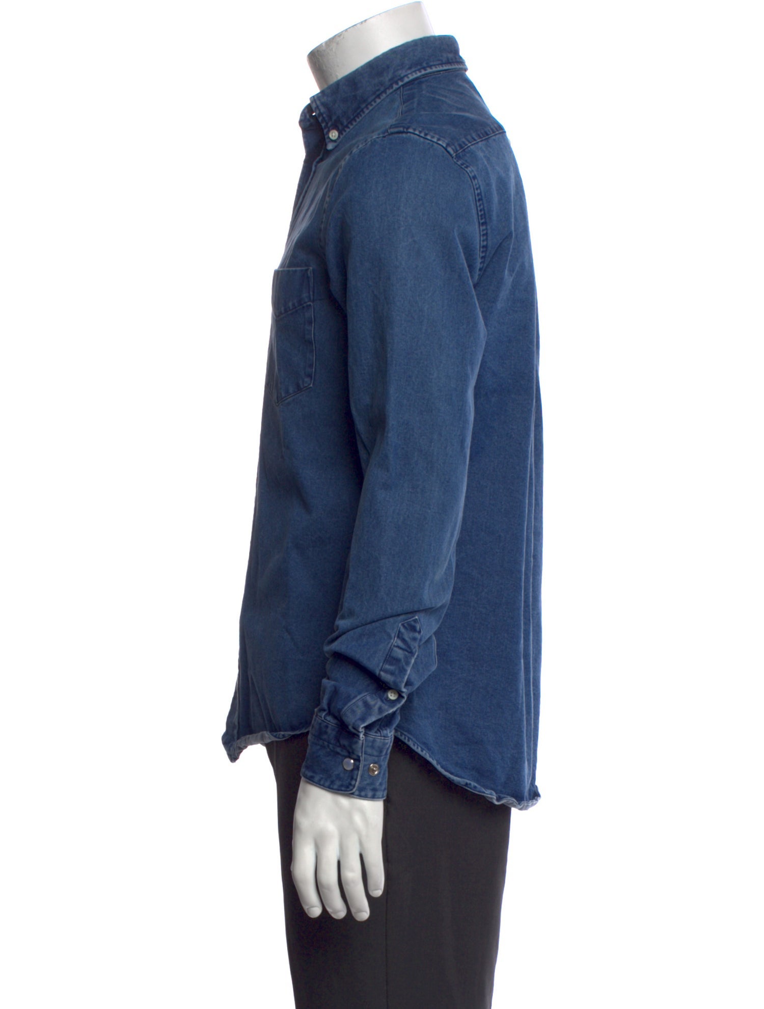 Acne Studios Long Sleeve Denim Shirt
