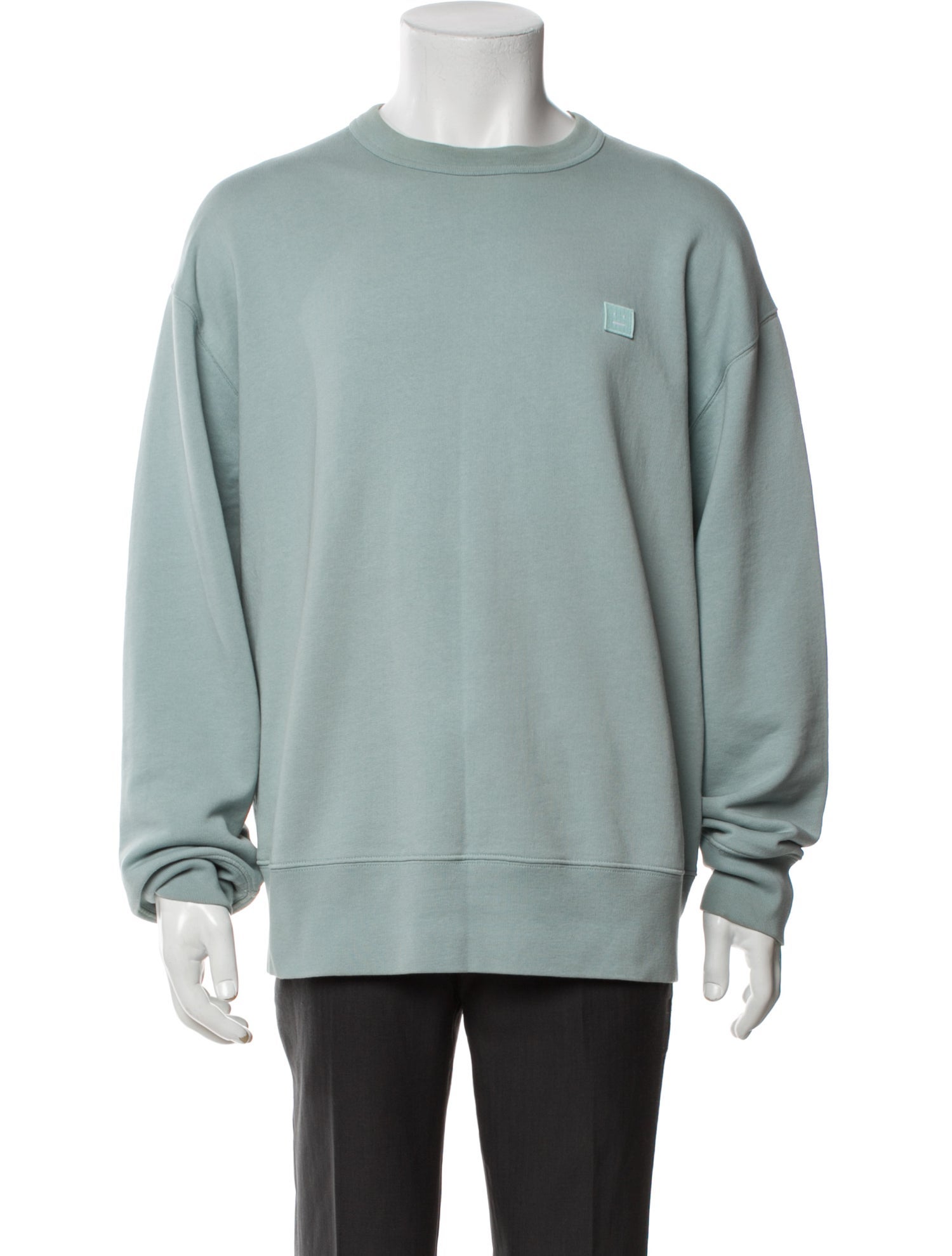 Acne Studios Crew Neck Long Sleeve Sweatshirt