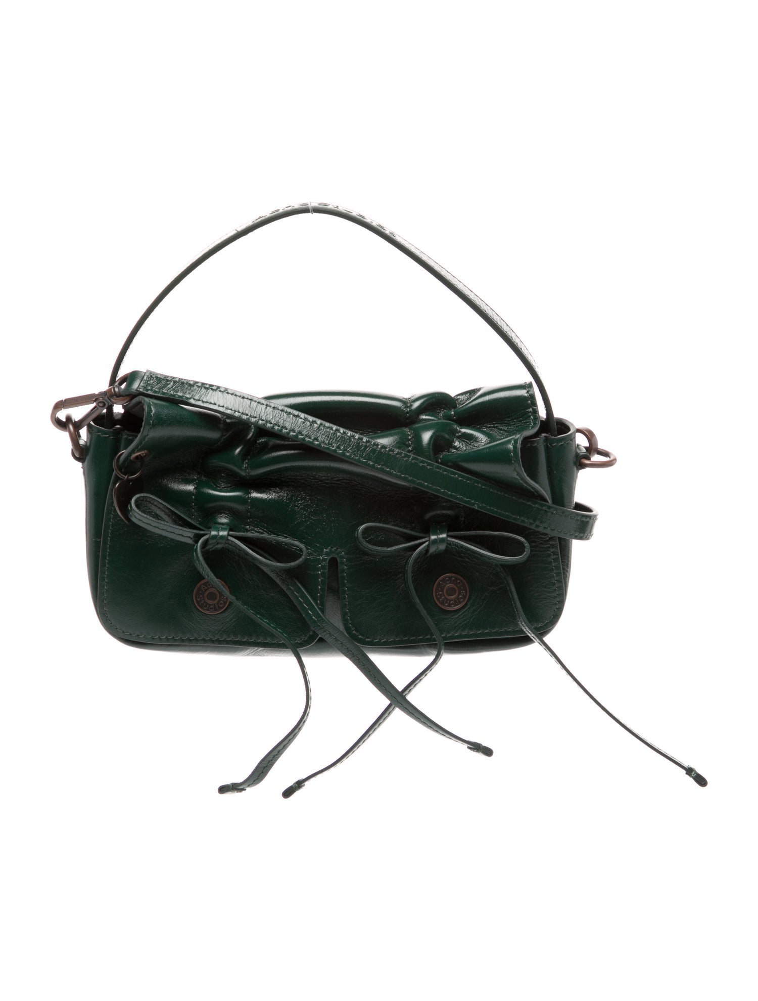 Acne Studios Leather Multipocket Micro