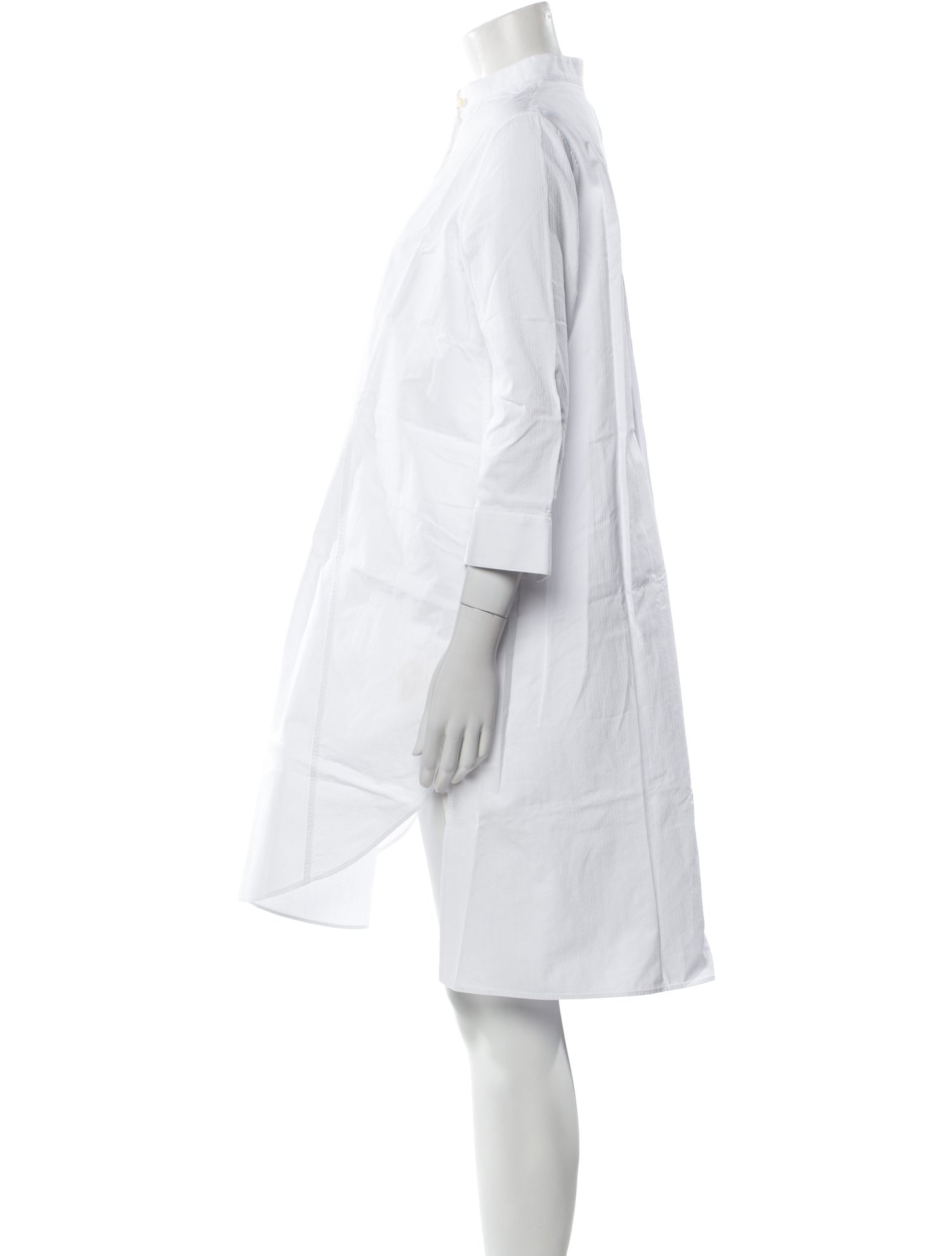 Acne Studios Mock Neck Knee-Length Dress