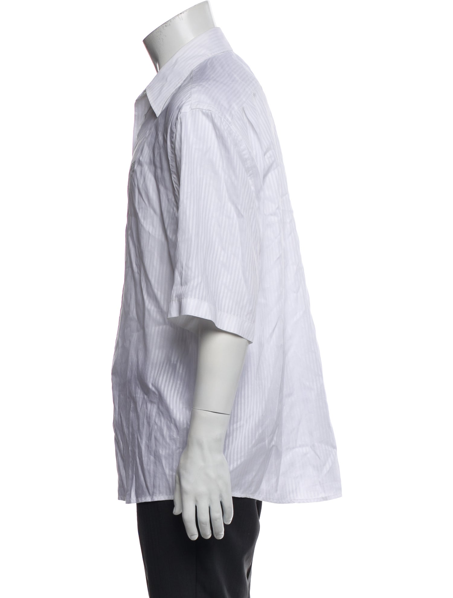 Acne Studios Striped Short Sleeve Shirt