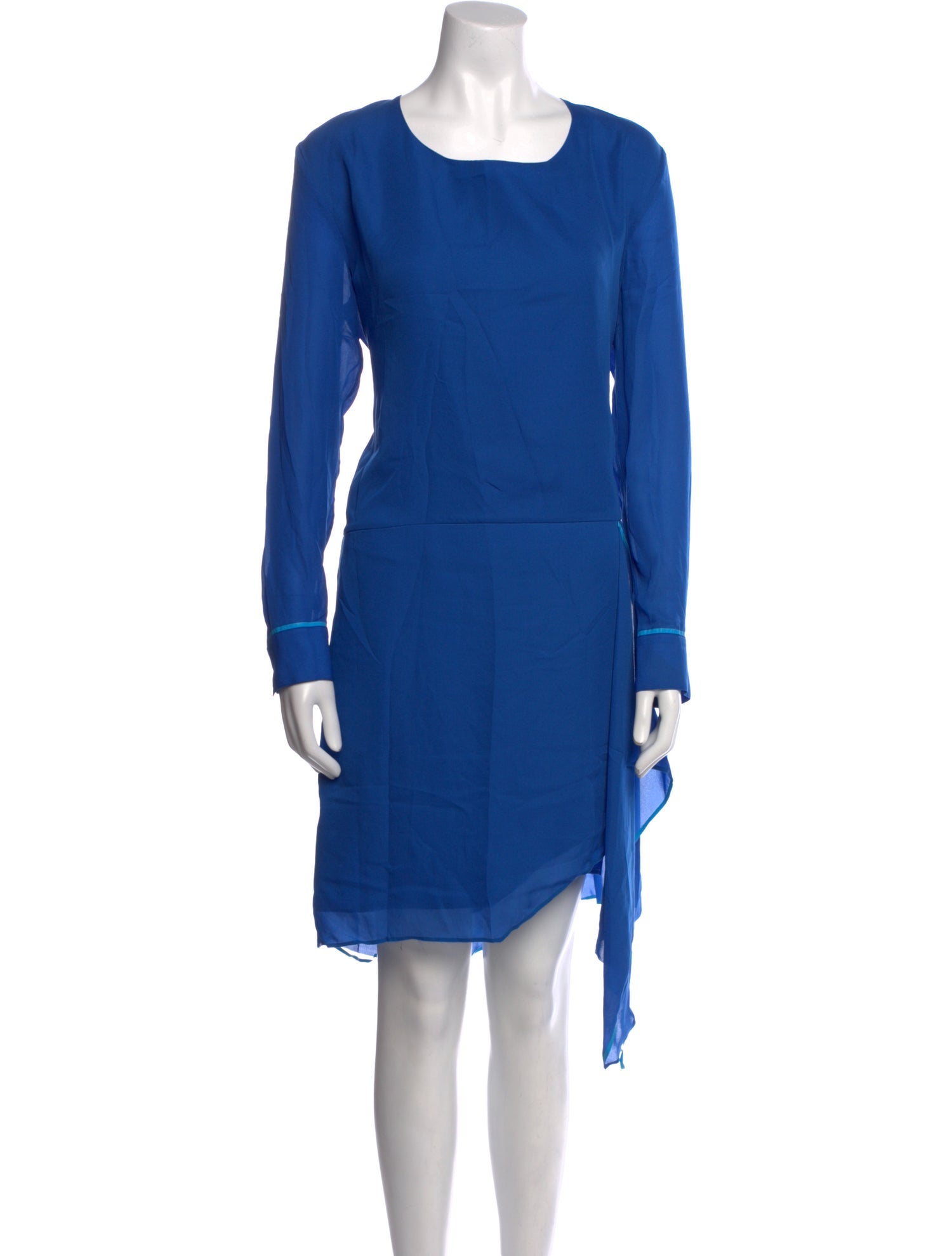 Acne Studios Scoop Neck Mini Dress