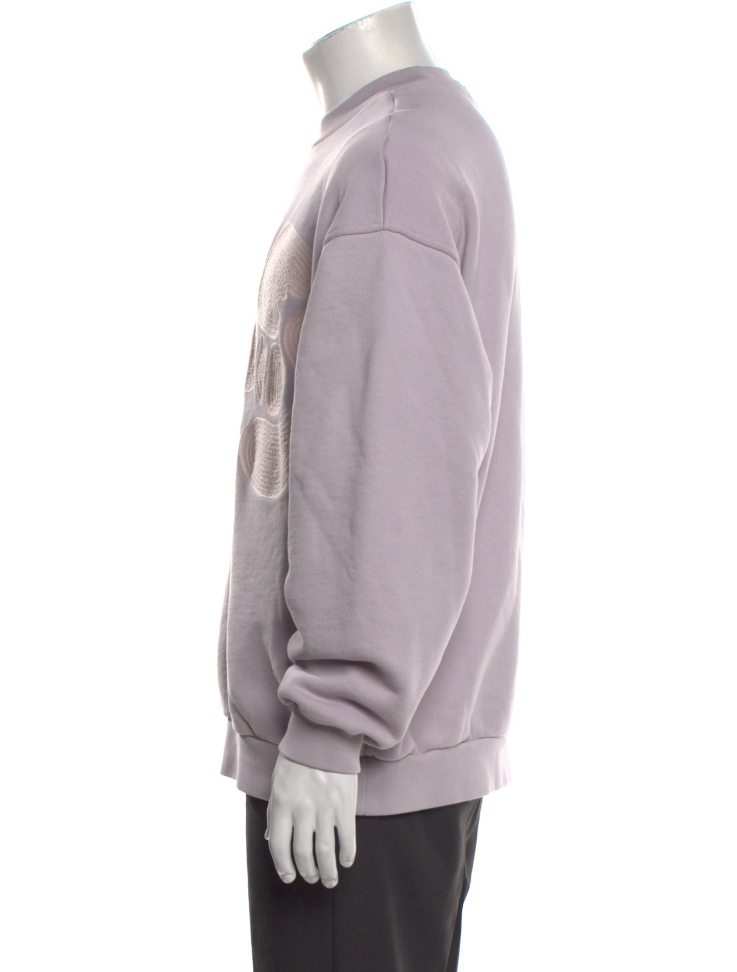 Acne Studios Graphic Print Crew Neck Sweatshirt