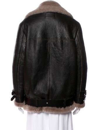 Acne Studios Lamb Leather Fur Jacket
