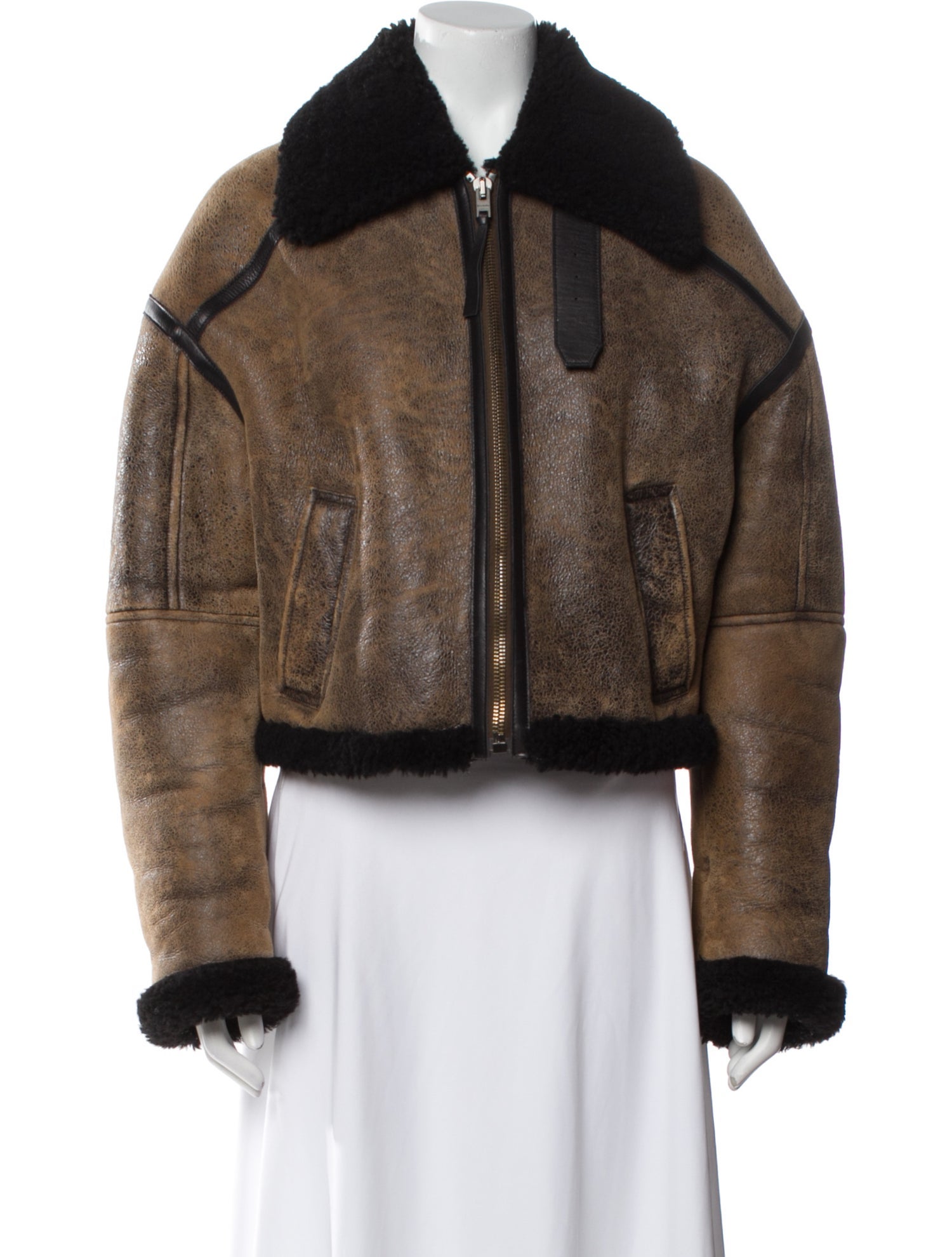 Acne Studios Shearling Fur Jacket