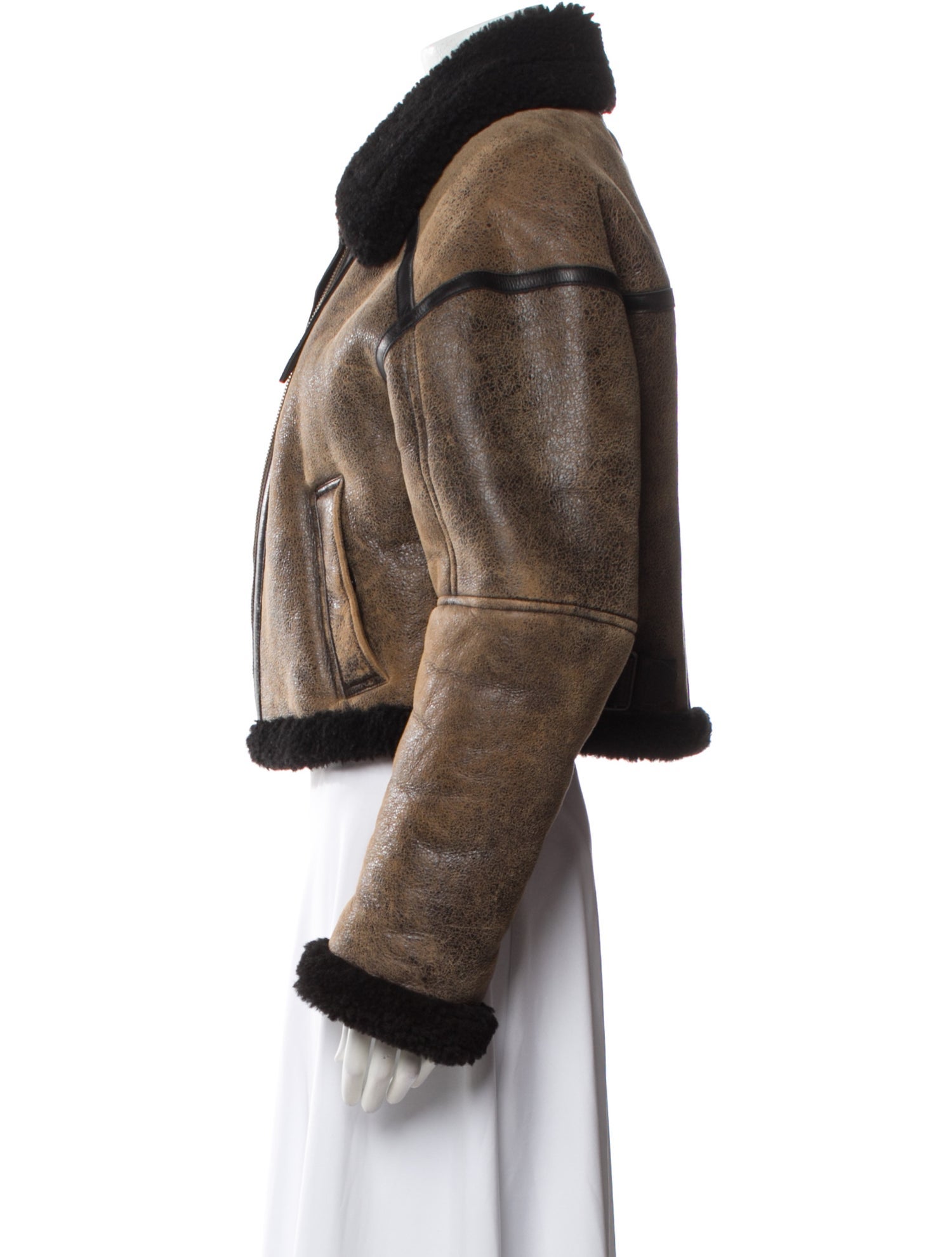 Acne Studios Shearling Fur Jacket