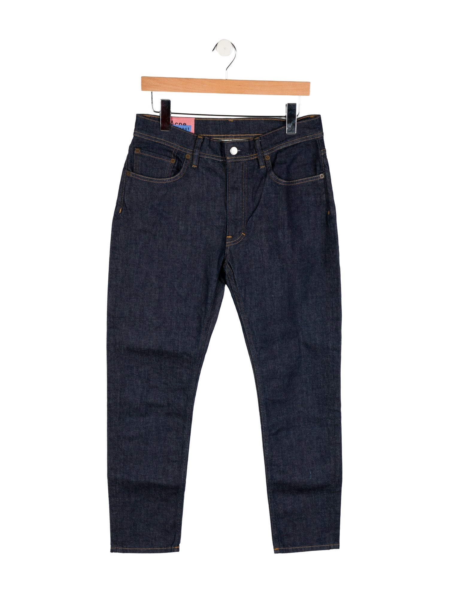 Acne Studios Mid-Rise Straight Leg Jeans w/ Tags
