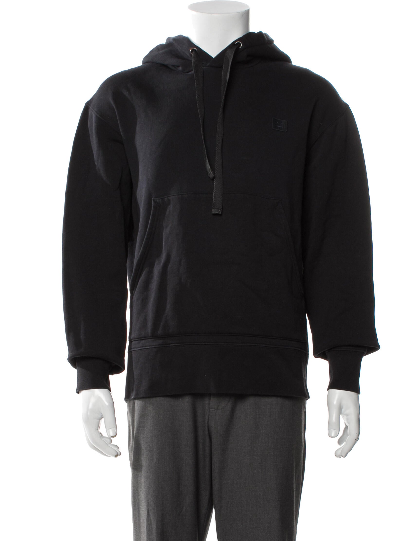 Acne Studios V-Neck Long Sleeve Hoodie