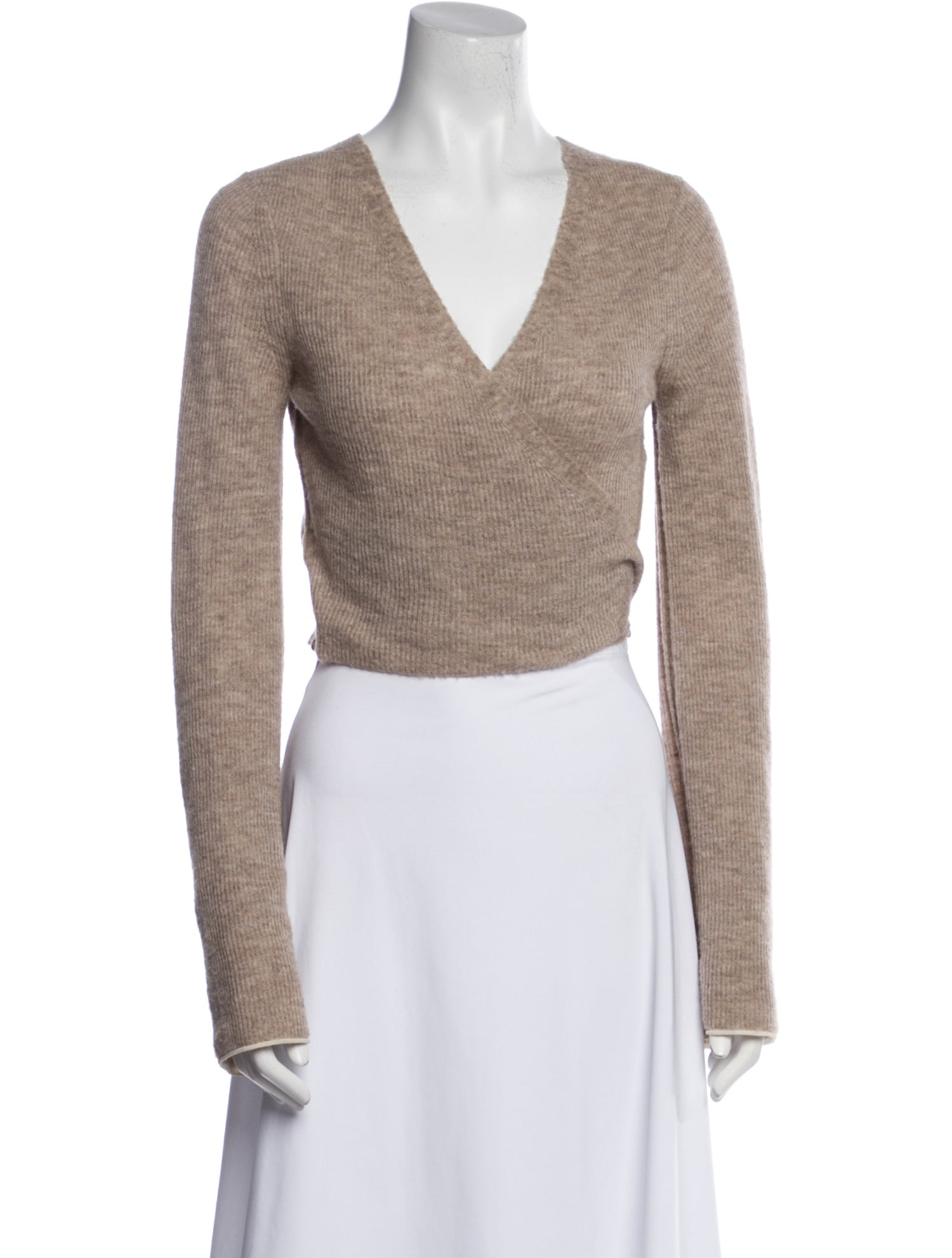 Acne Studios Alpaca V-Neck Sweater