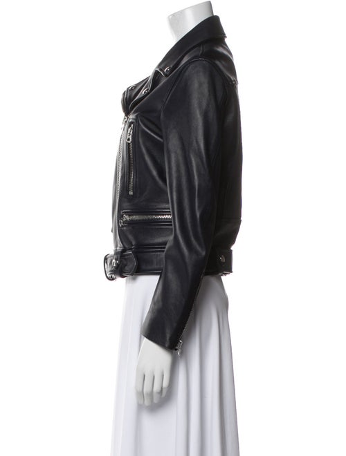 Acne Studios Lamb Leather Biker Jacket