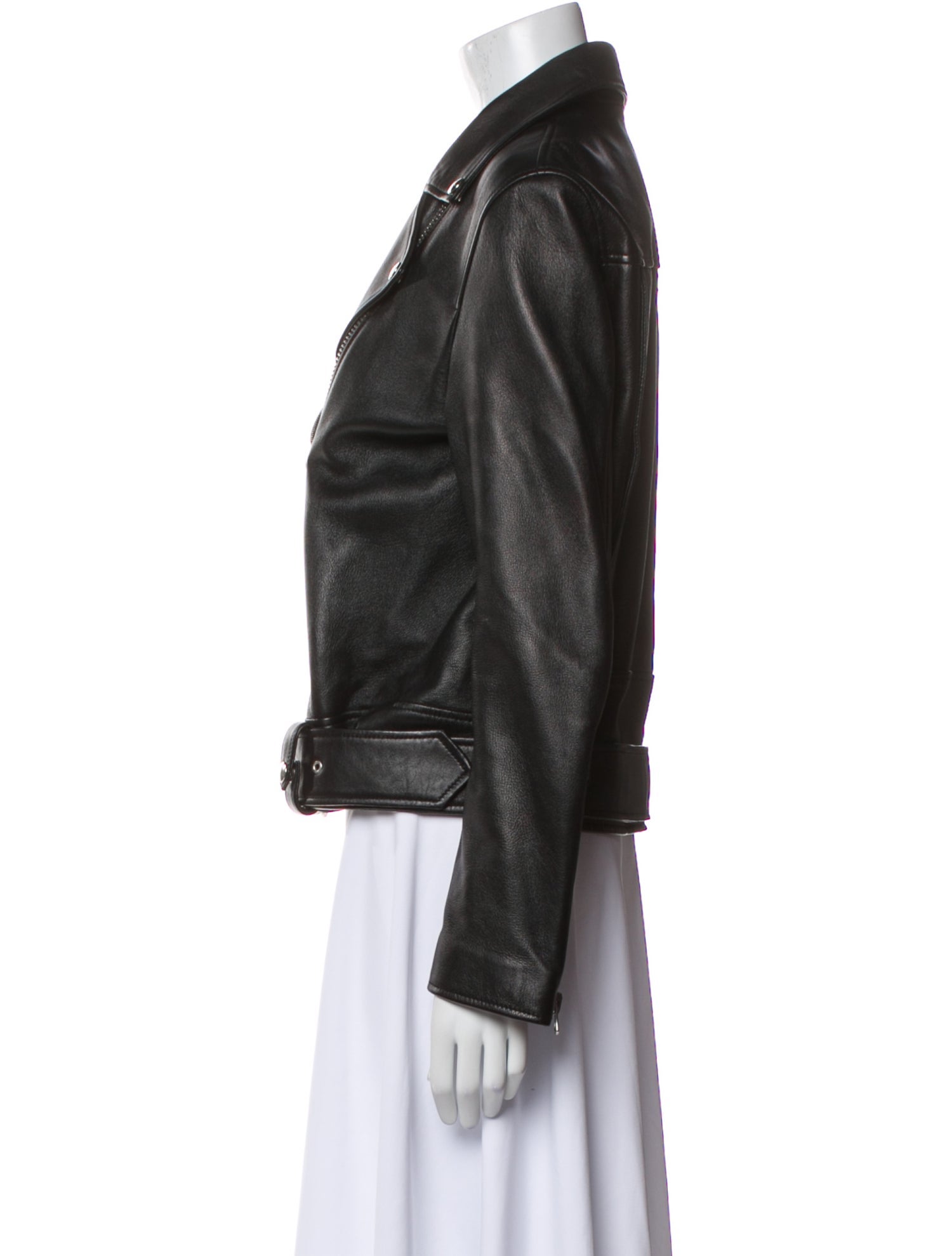 Acne Studios Lamb Leather Biker Jacket