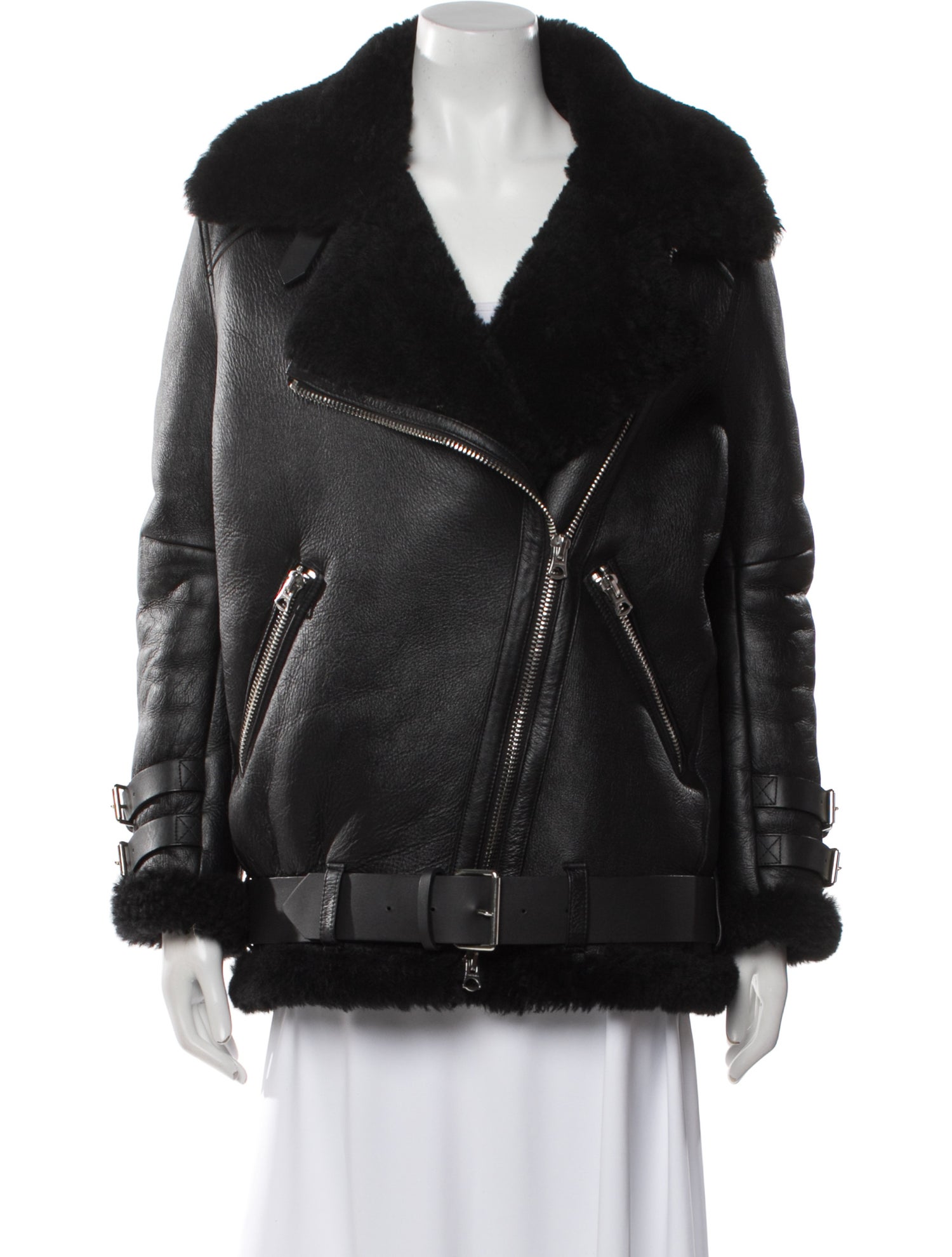 Acne Studios Shearling Fur Jacket