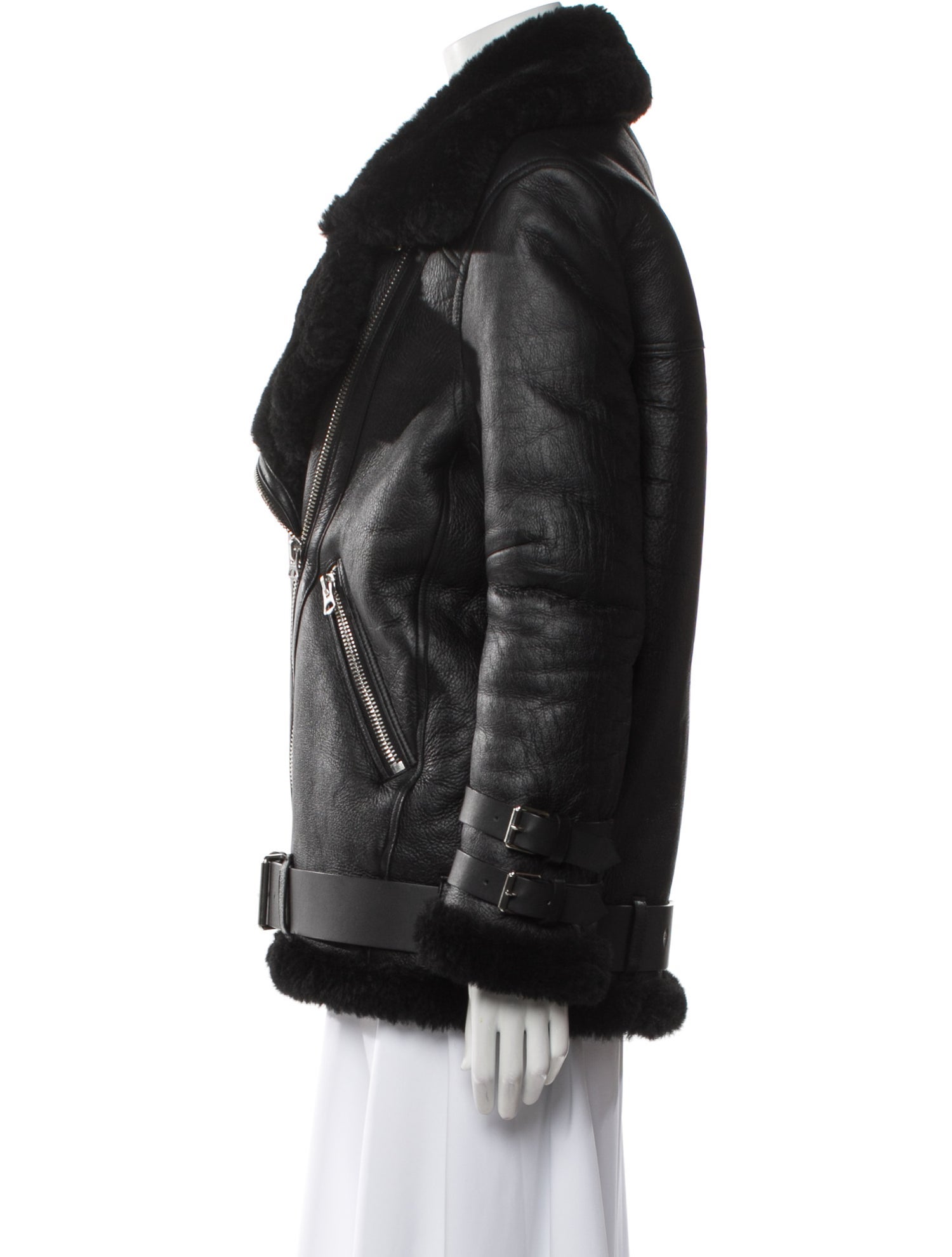 Acne Studios Shearling Fur Jacket